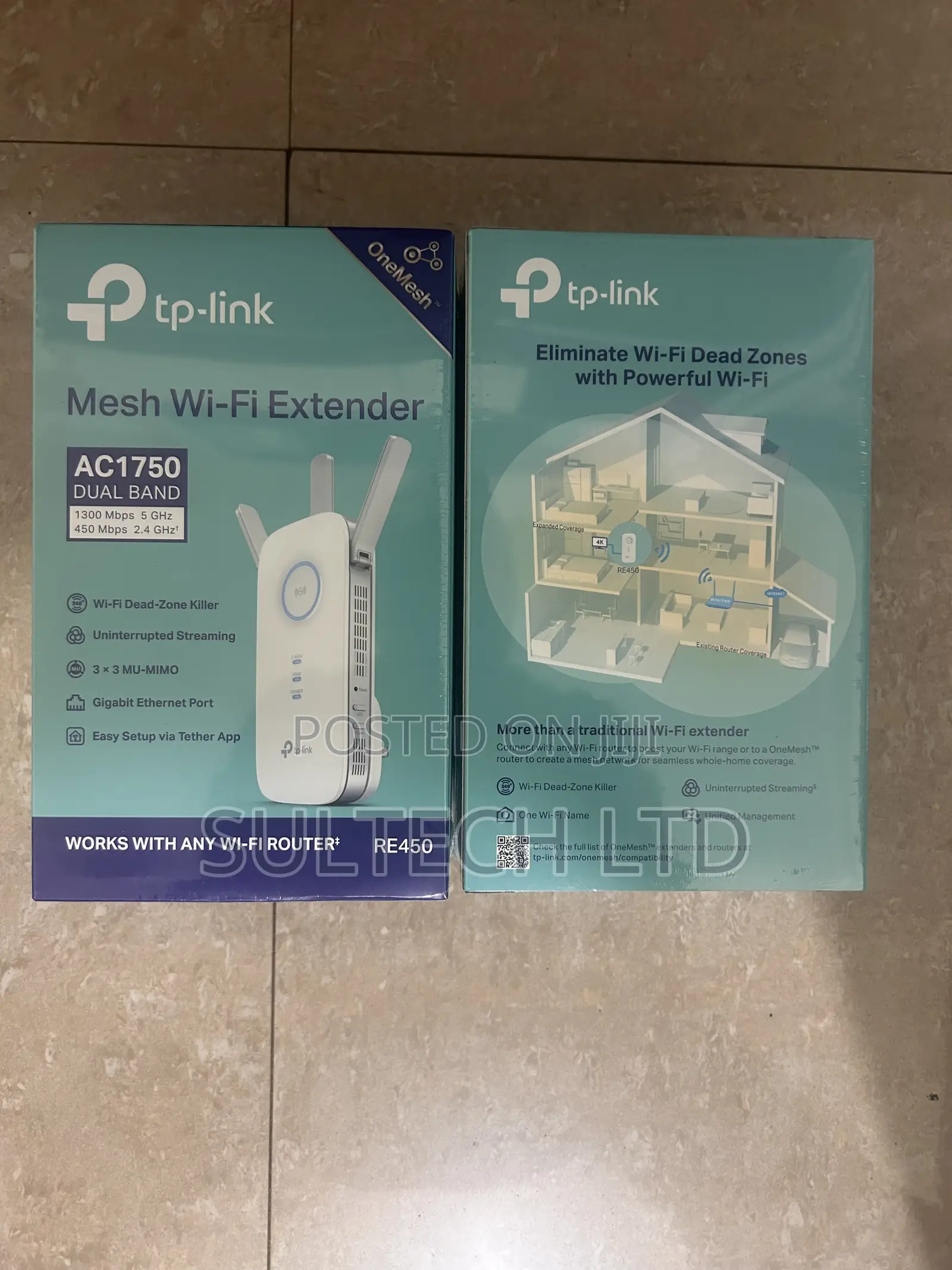 Tp-Link Ac1750 Wifi Range Extender Re450