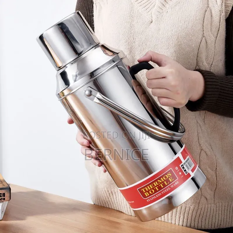 3.2l Stainless Steel Flask – Keeps Hot for Up to 48 Hours