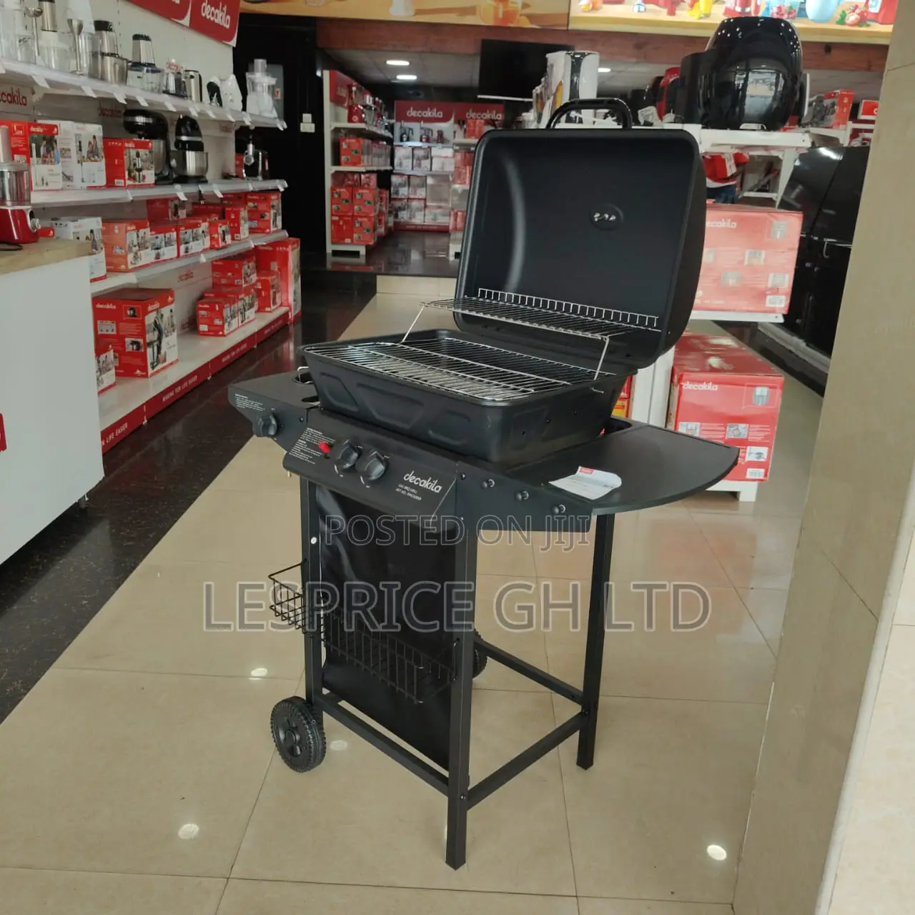 Exclusive Price Cut on Our Latest Burner Gas Black BBQ Decakila Grill