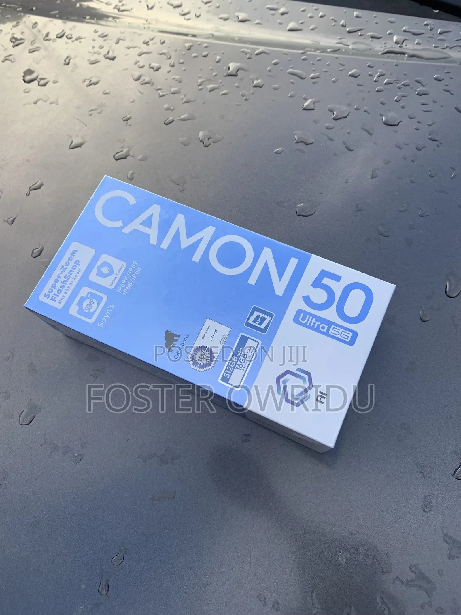 New Tecno Camon 50 Ultra 512 GB Gray