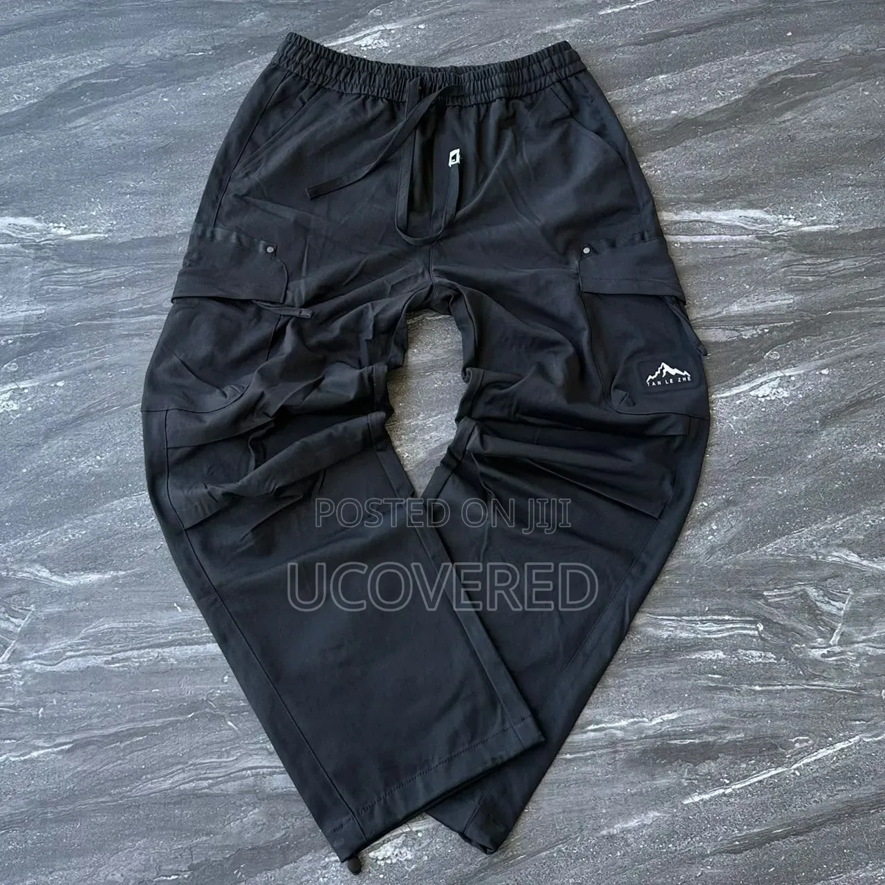 Men's Streetwear Style Cargo Jogger Sweatpants