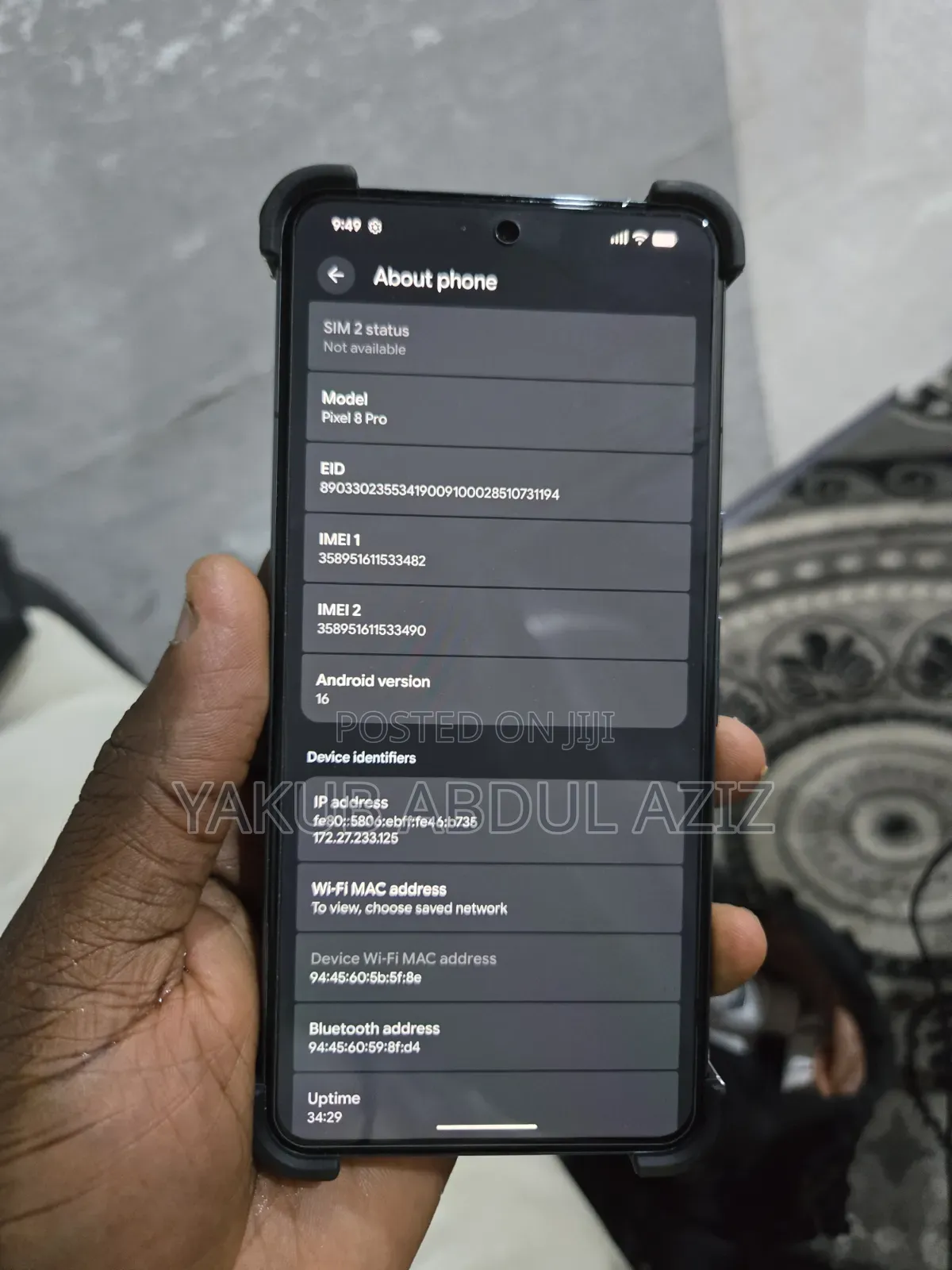 Google Pixel 8 Pro 512 GB Black