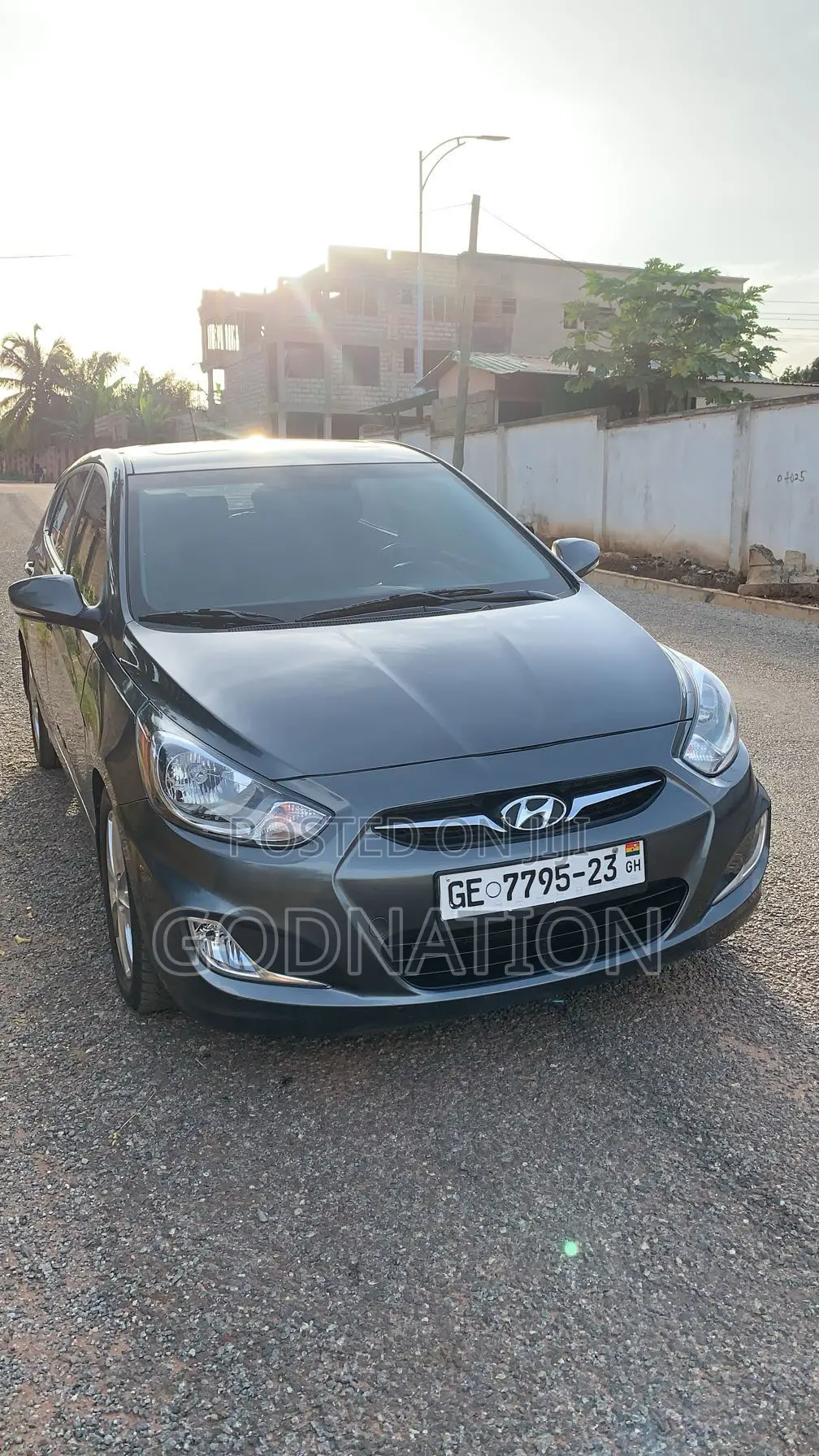 Hyundai Accent GLS 2013 Gray