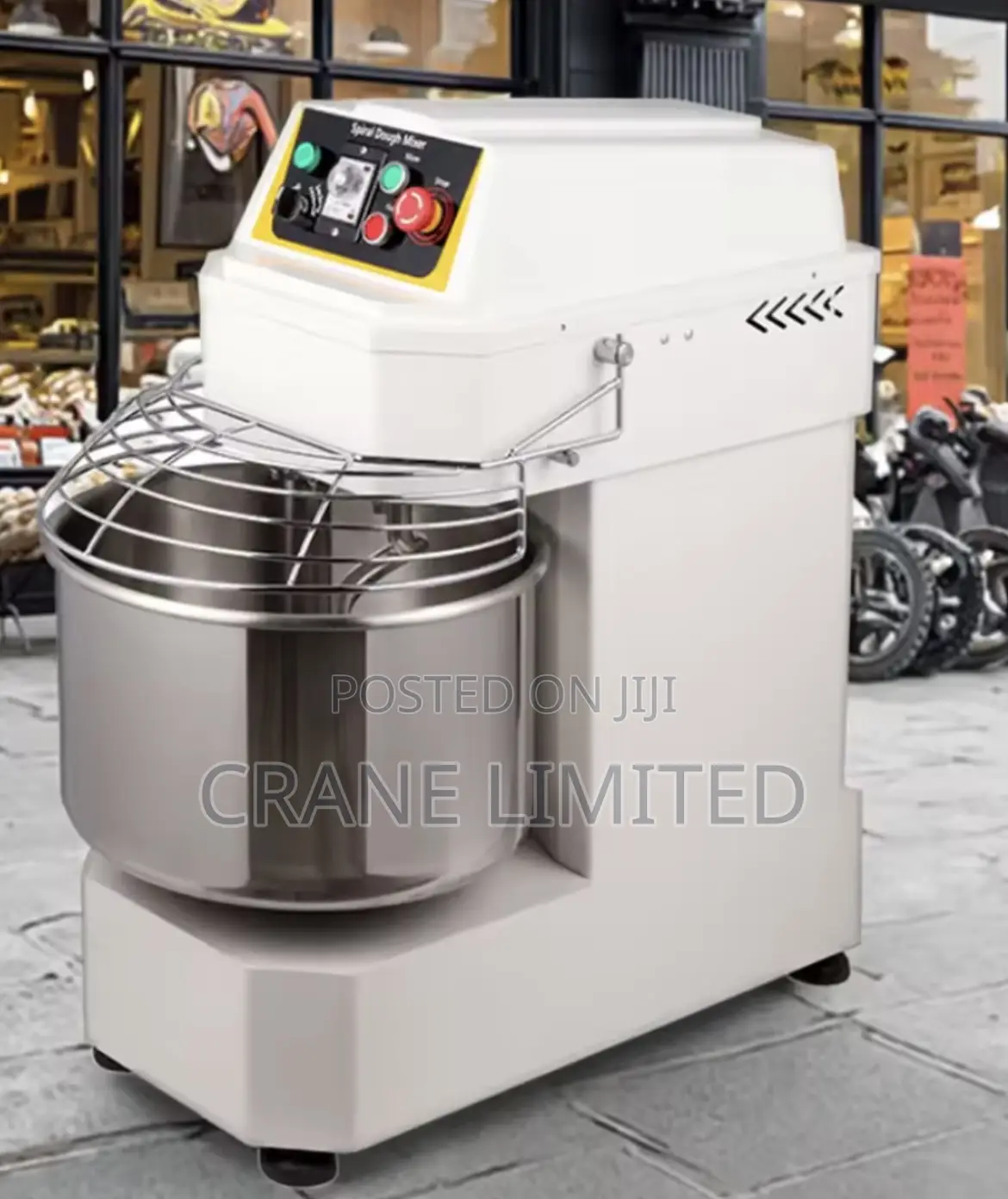 Spiral Dough Mixer - 110 Litre