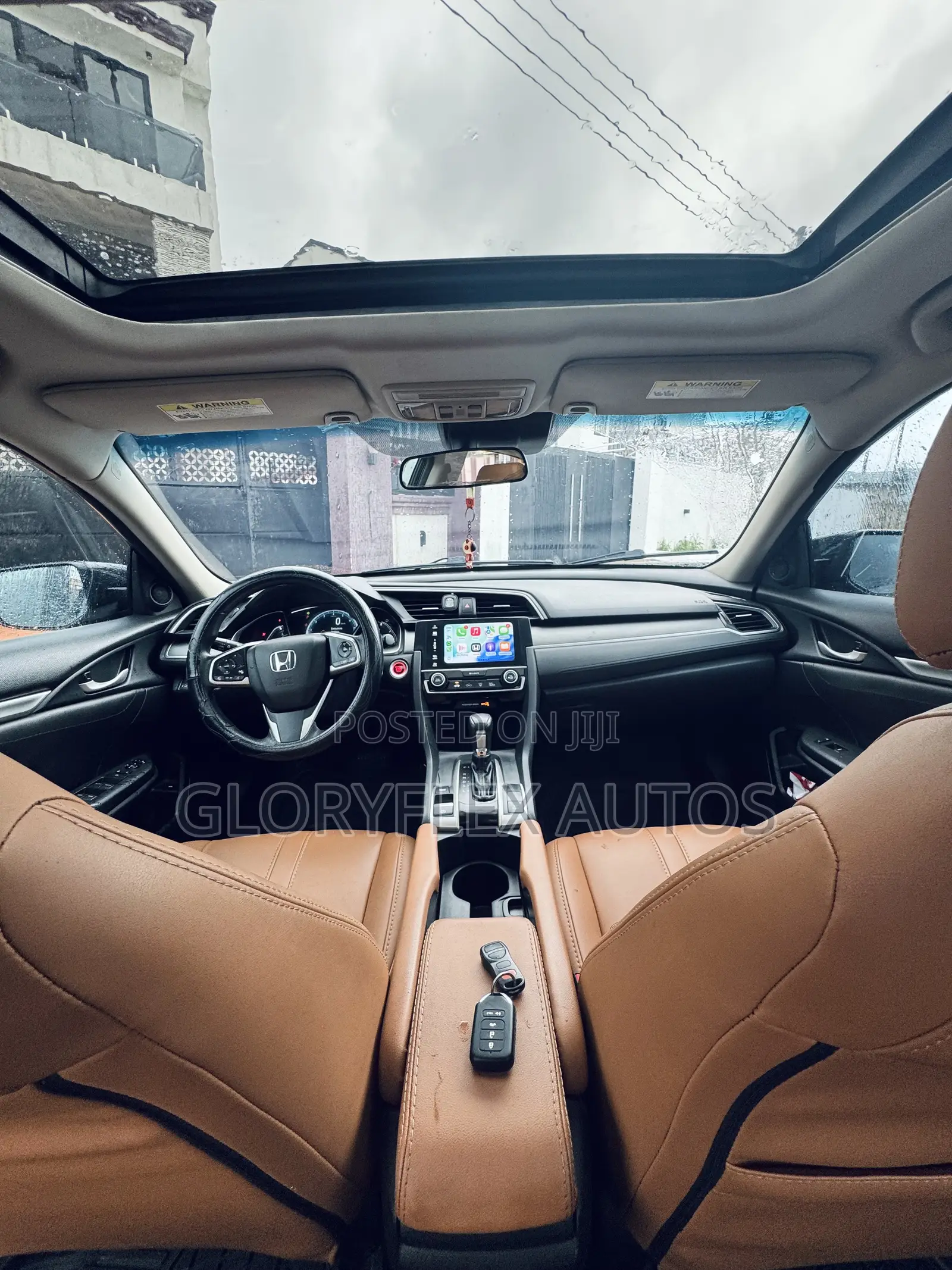 Honda Civic EX-L Sedan 2018 Black