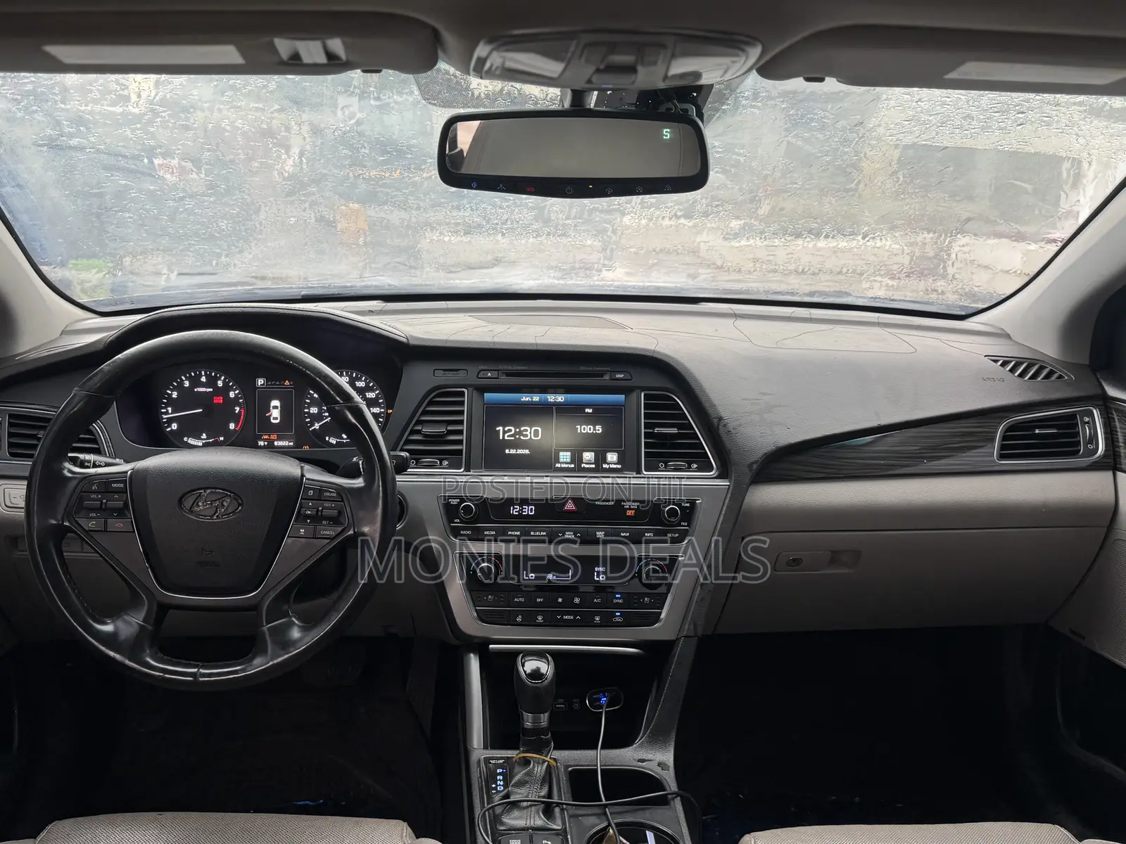 Hyundai Sonata Sport 2.0T Sedan FWD (2.0L 4cyl 6A) 2016 Gray