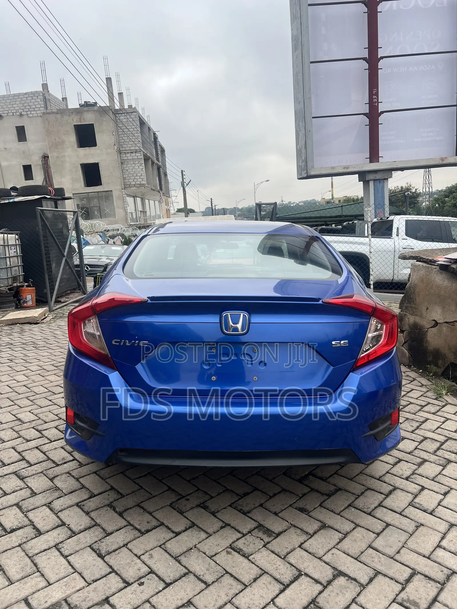 Honda Civic EX Sedan 2018 Blue