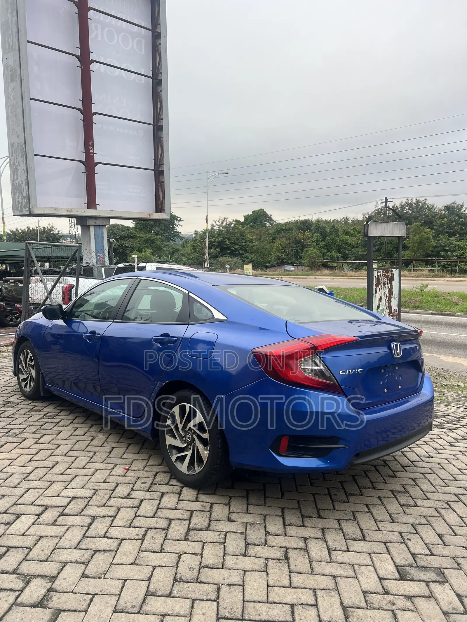 Honda Civic EX Sedan 2018 Blue