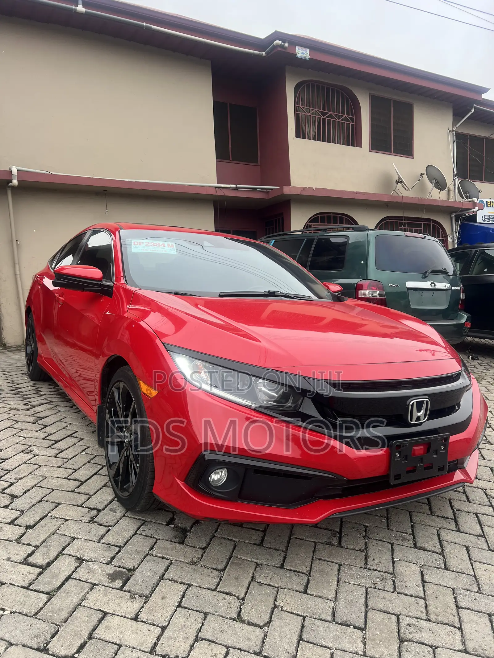 Honda Civic Sport Sedan 2020 Red