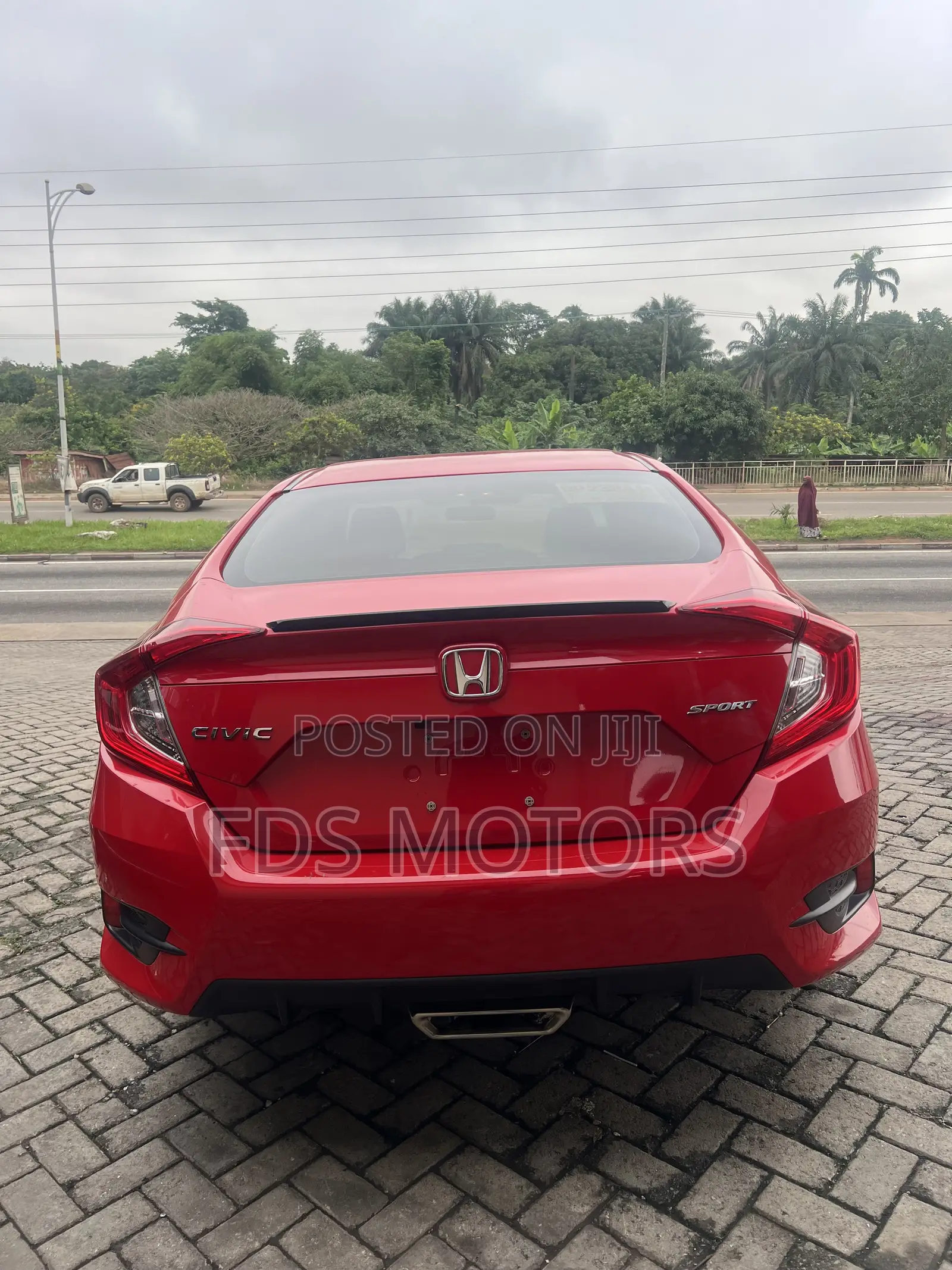 Honda Civic Sport Sedan 2020 Red