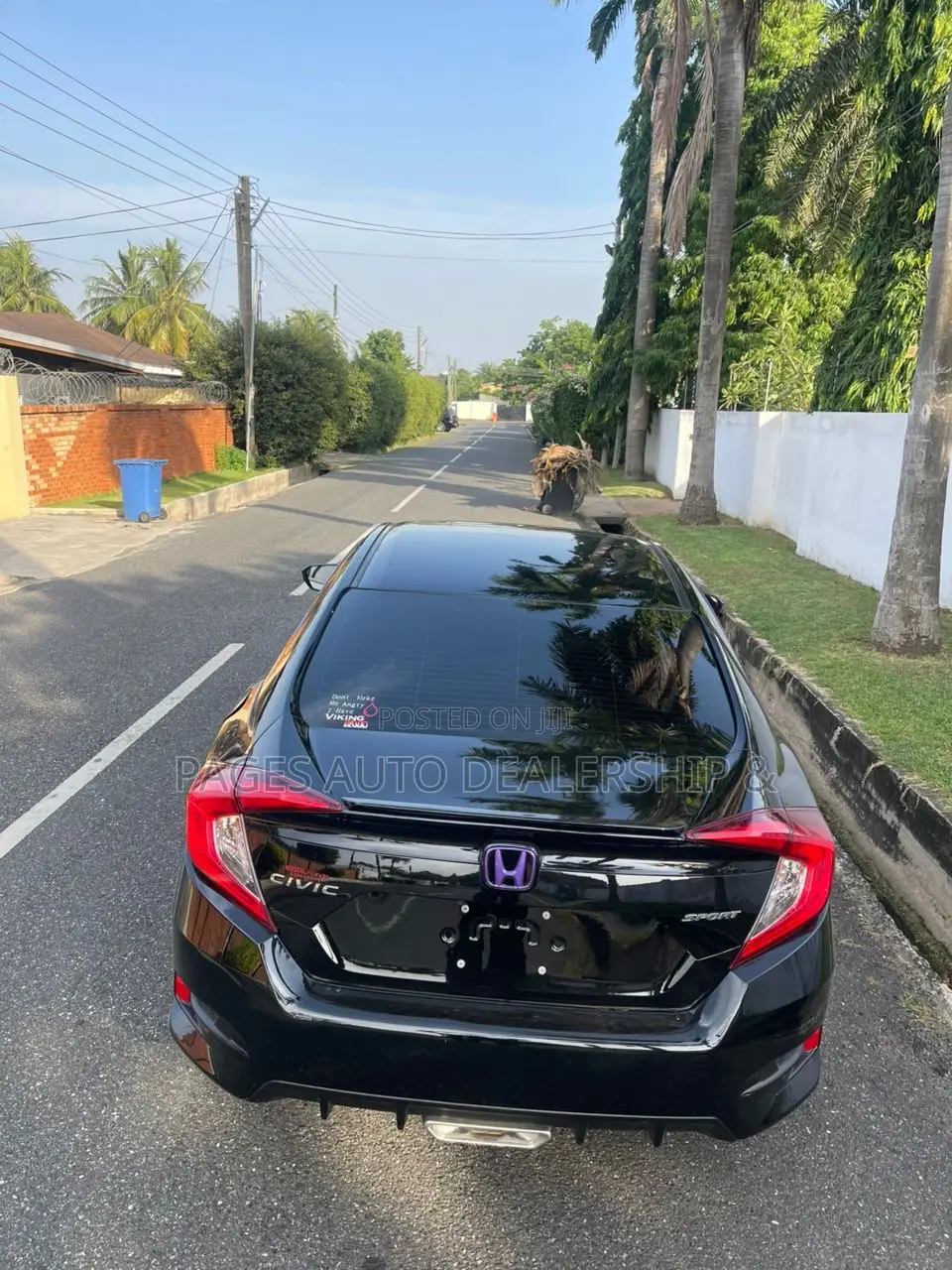 Honda Civic Sport Sedan 2020 Black