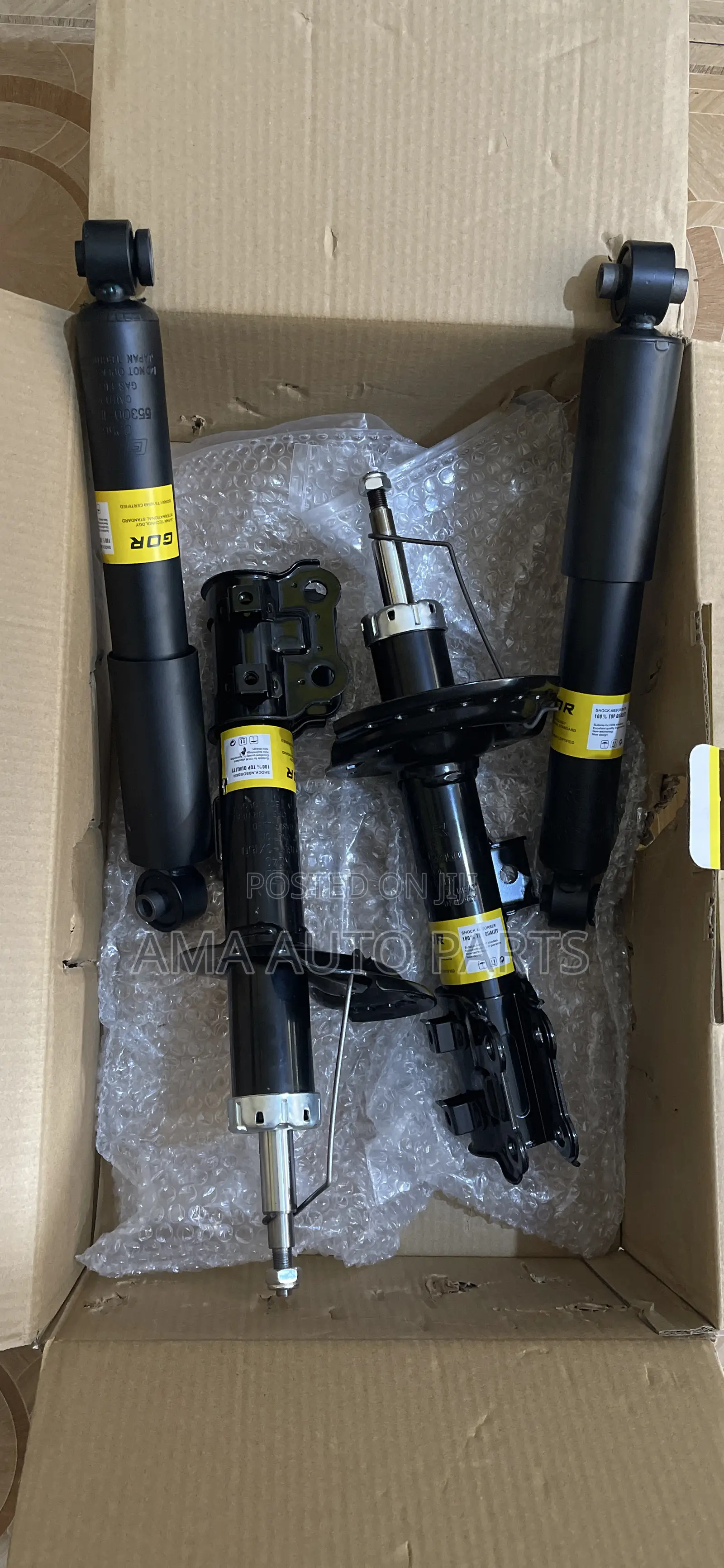 Hyundai Elantra 2012 to 2015 Front and Back Shocks