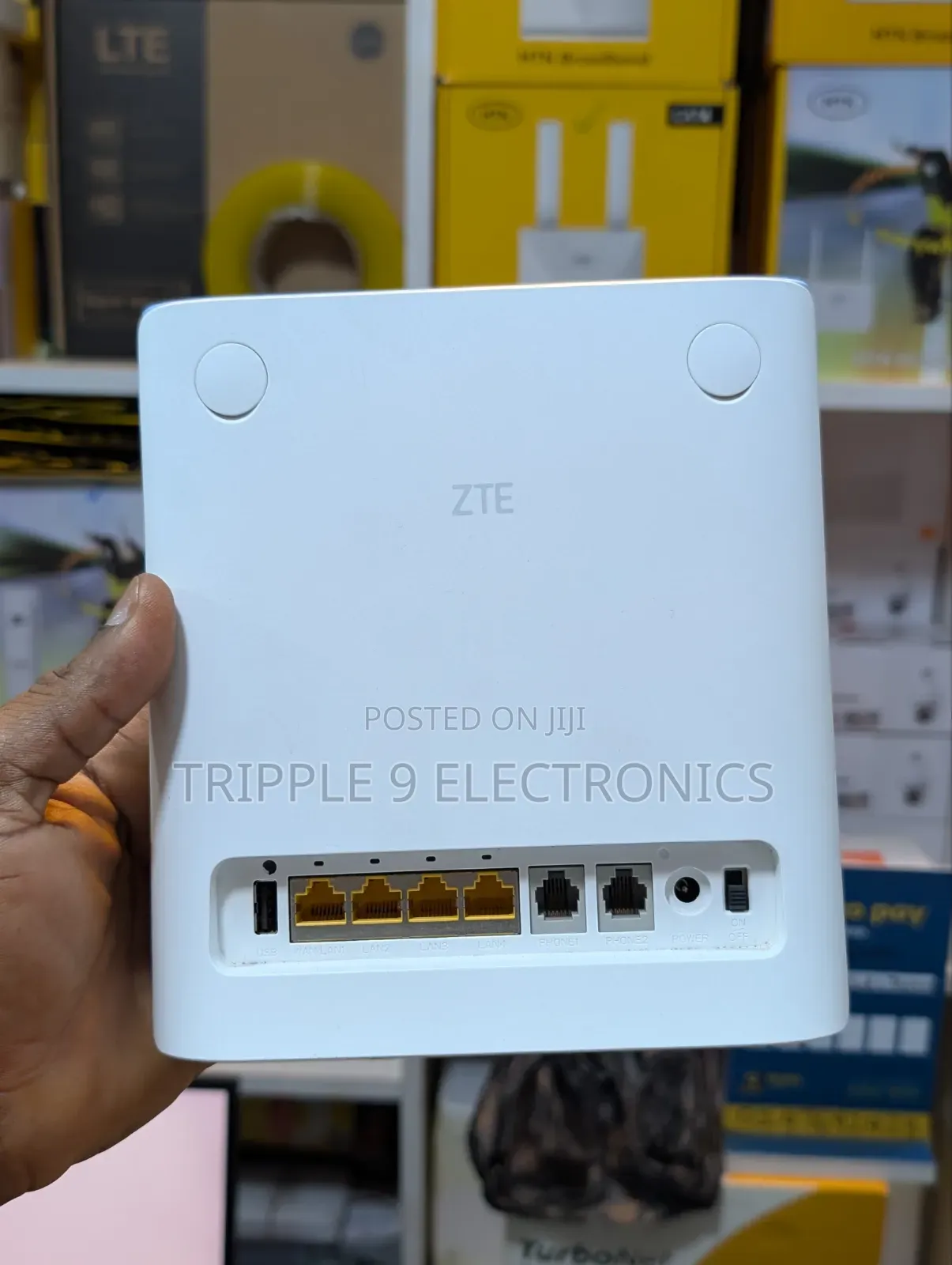 MTN Turbonet Used. (Router and Adapter Only)
