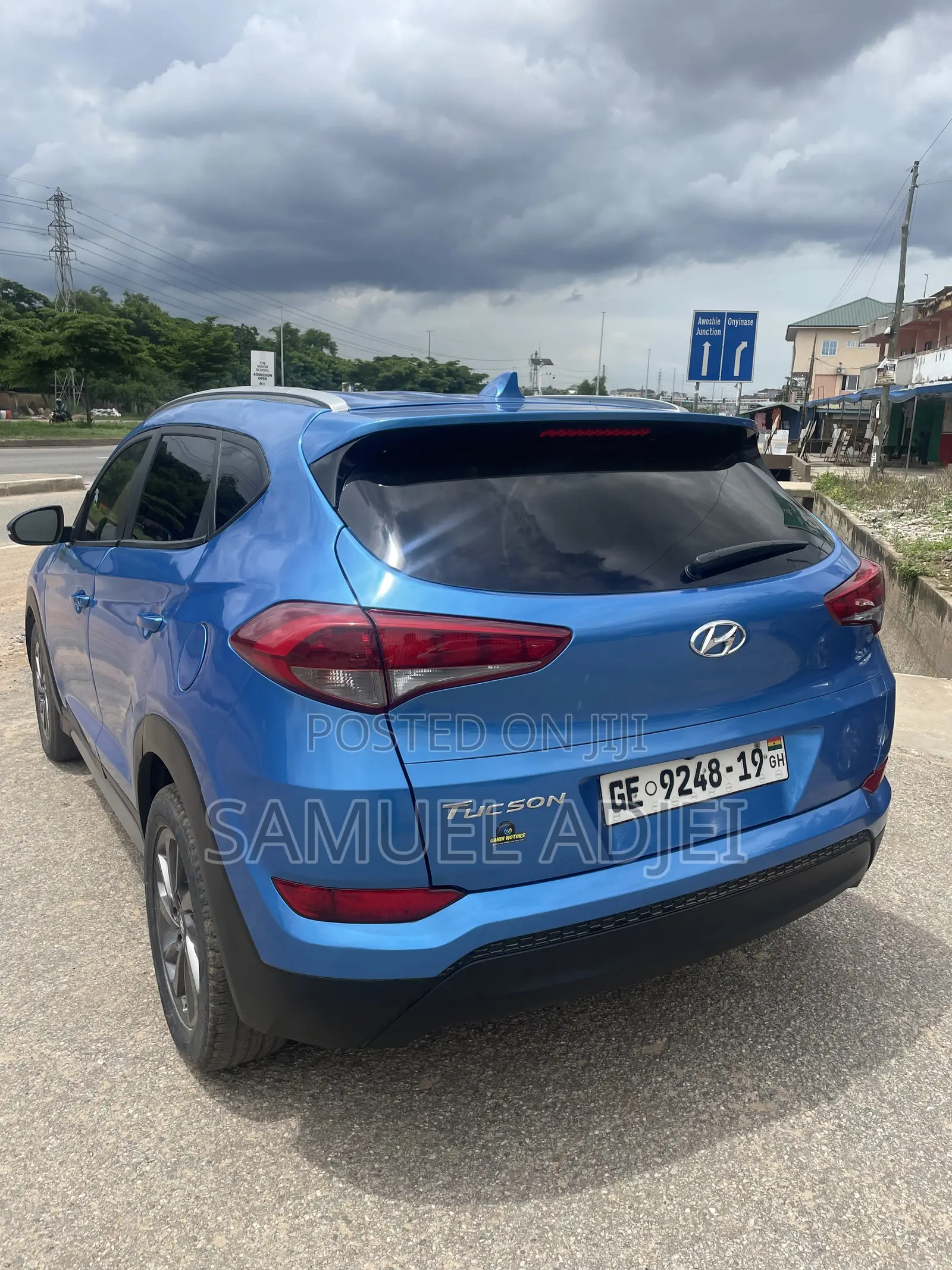 Hyundai Tucson 2017 Blue