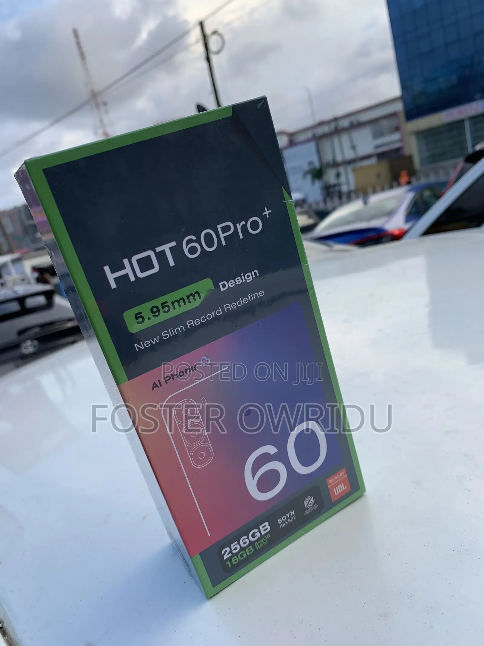 New Infinix Hot 60 Pro+ 256 GB Black