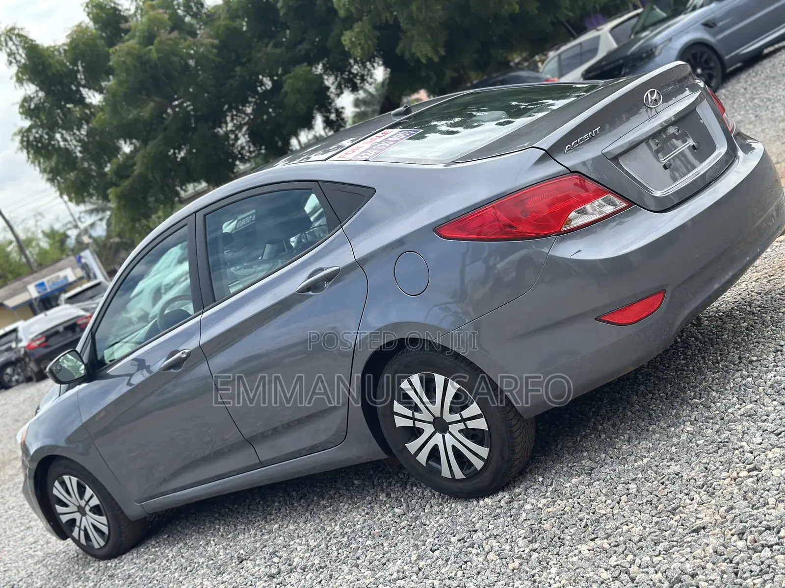 Hyundai Accent GLS 4dr Sedan (1.6L 4cyl 6A) 2015 Gray
