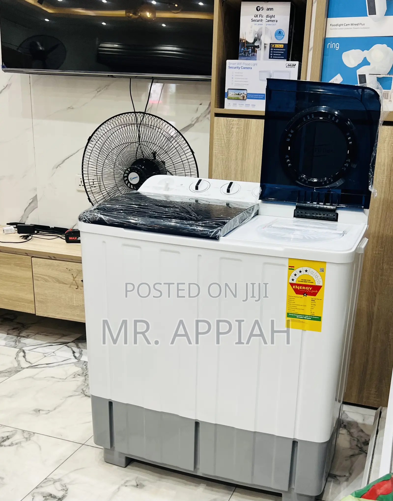 Super Durable TCL 10.5kg Washing Machine(Spin Dry)Semi-Auto