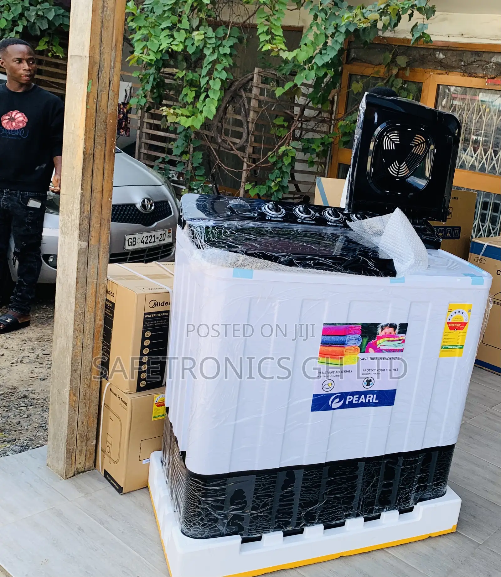 High Sufficient Pearl 18kg Semi-Automatic Twin Tub Washing Machine