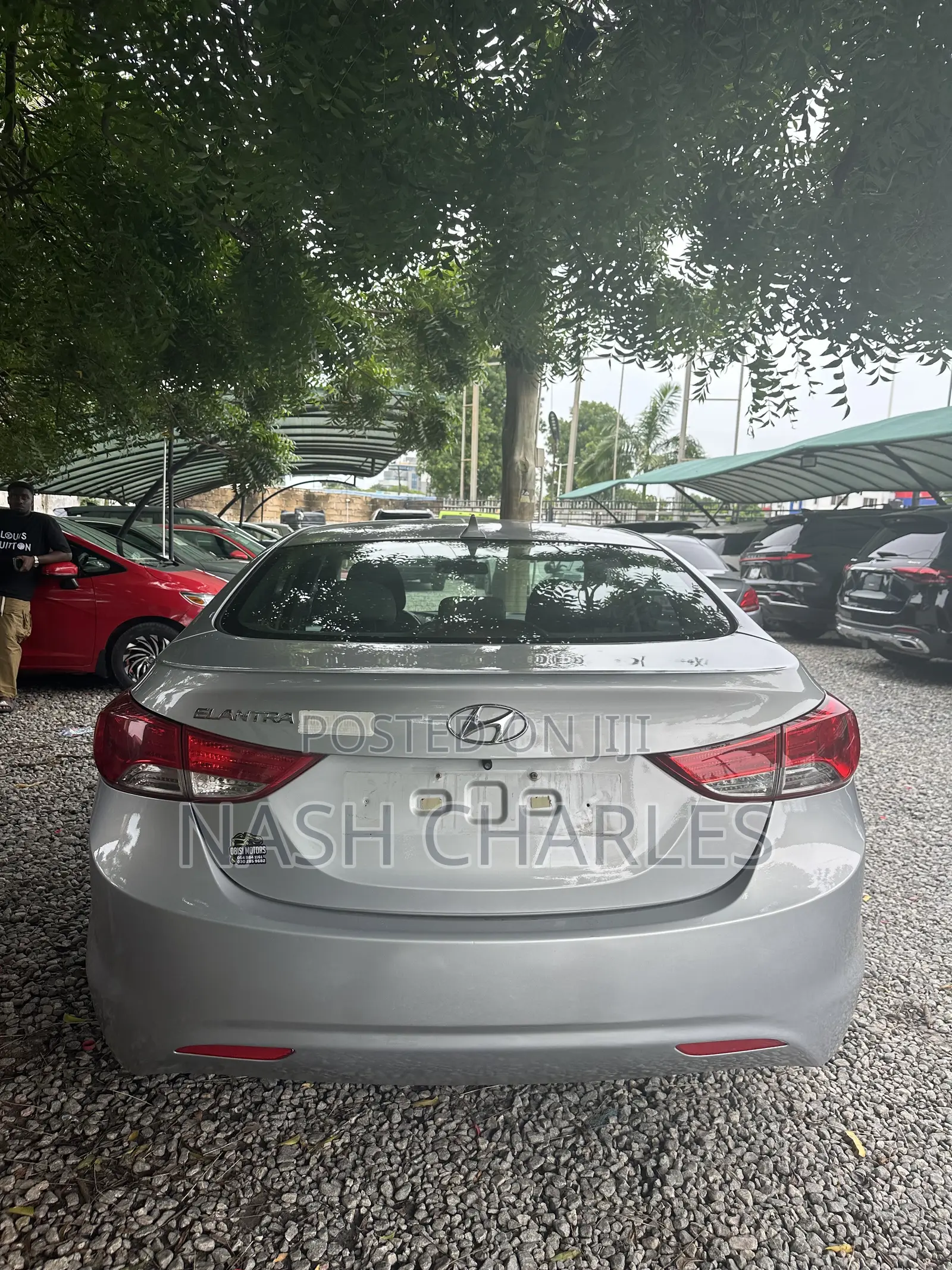 Hyundai Elantra GLS Automatic 2012 Gray