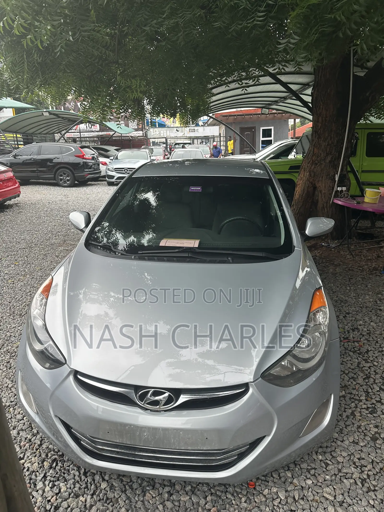 Hyundai Elantra GLS Automatic 2012 Gray