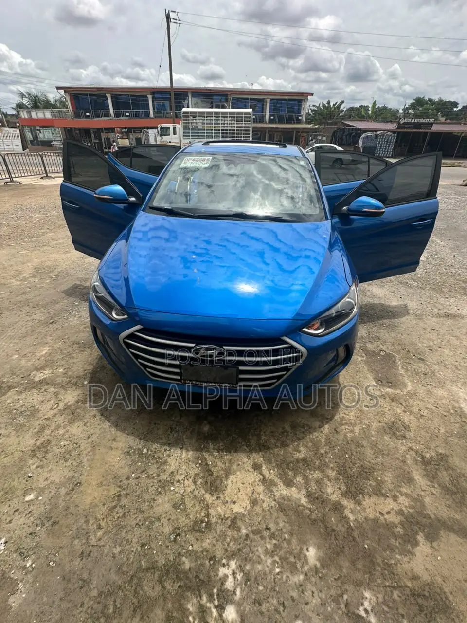 Hyundai Elantra 2017 Blue