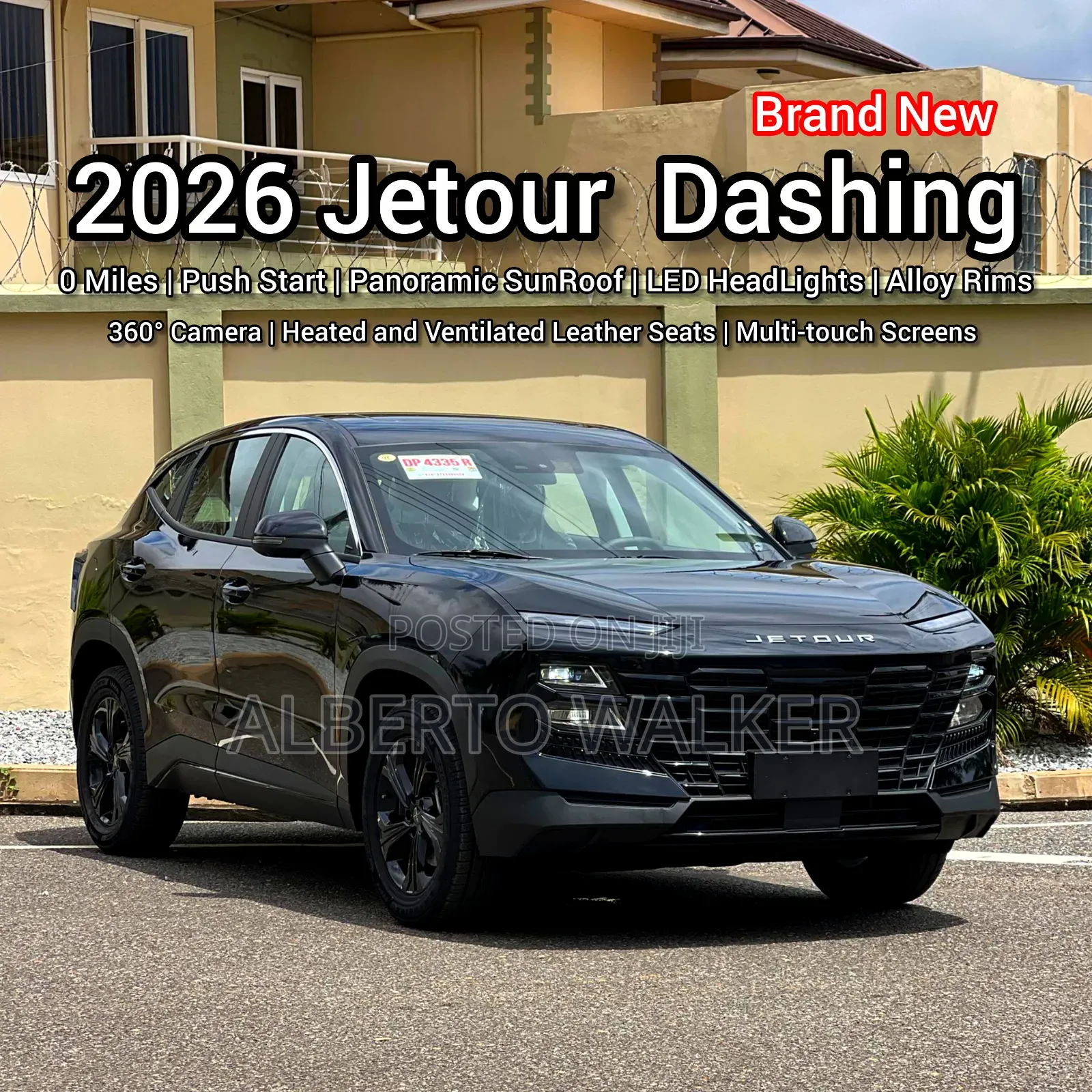 New Jetour Dashing 2025 Black