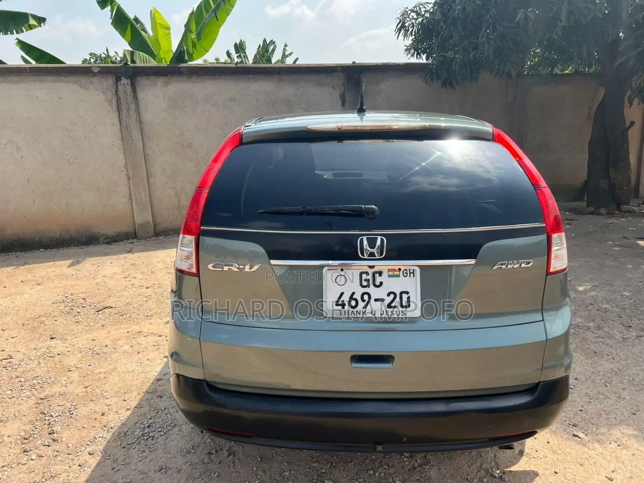 Honda CR-V 2012 Green