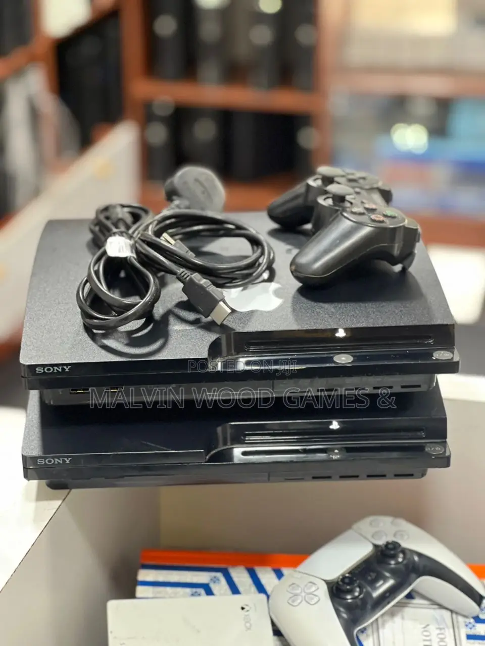 Ps3 Slim With 10 Games