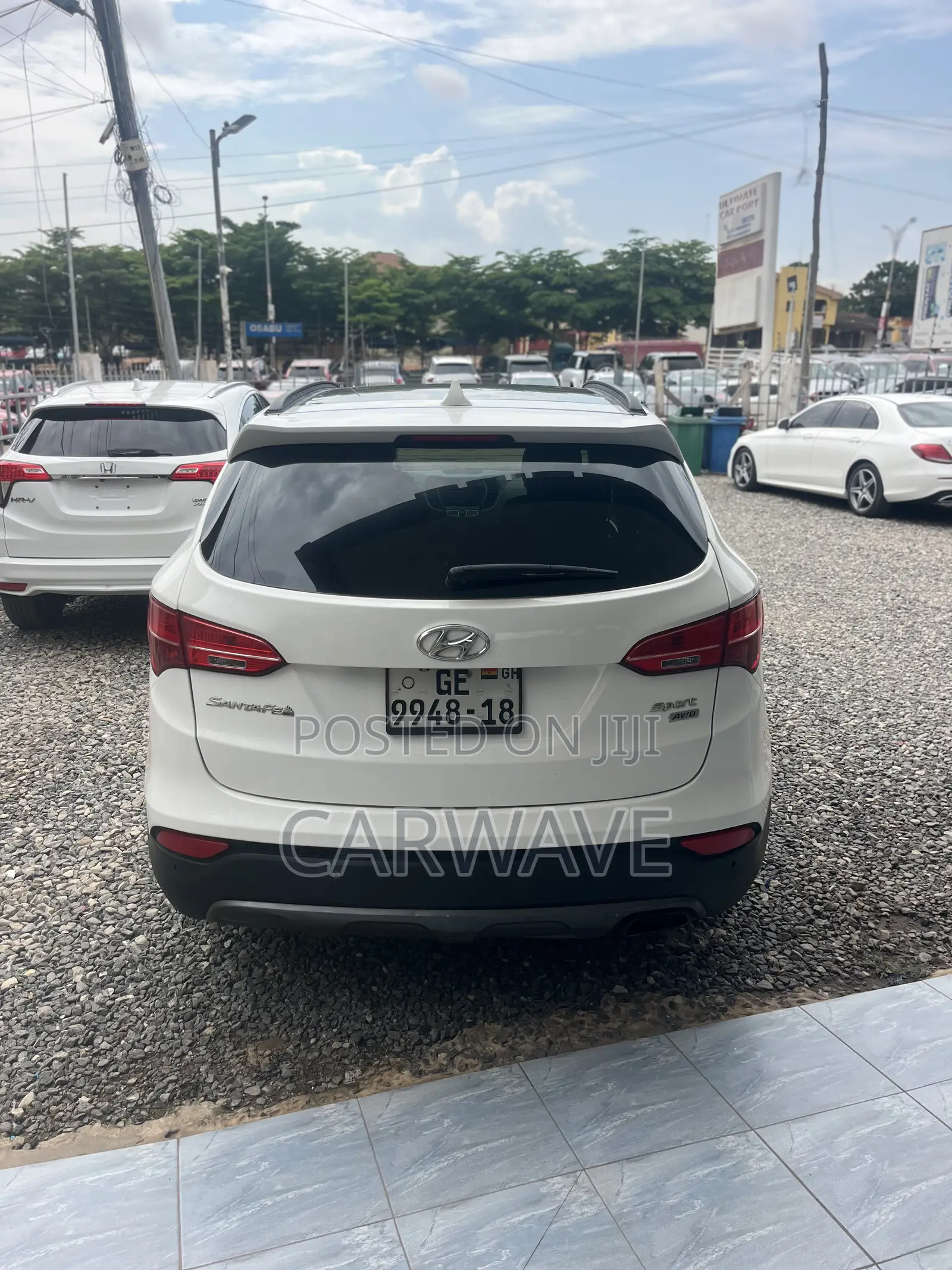 Hyundai Santa Fe Sport 2013 White