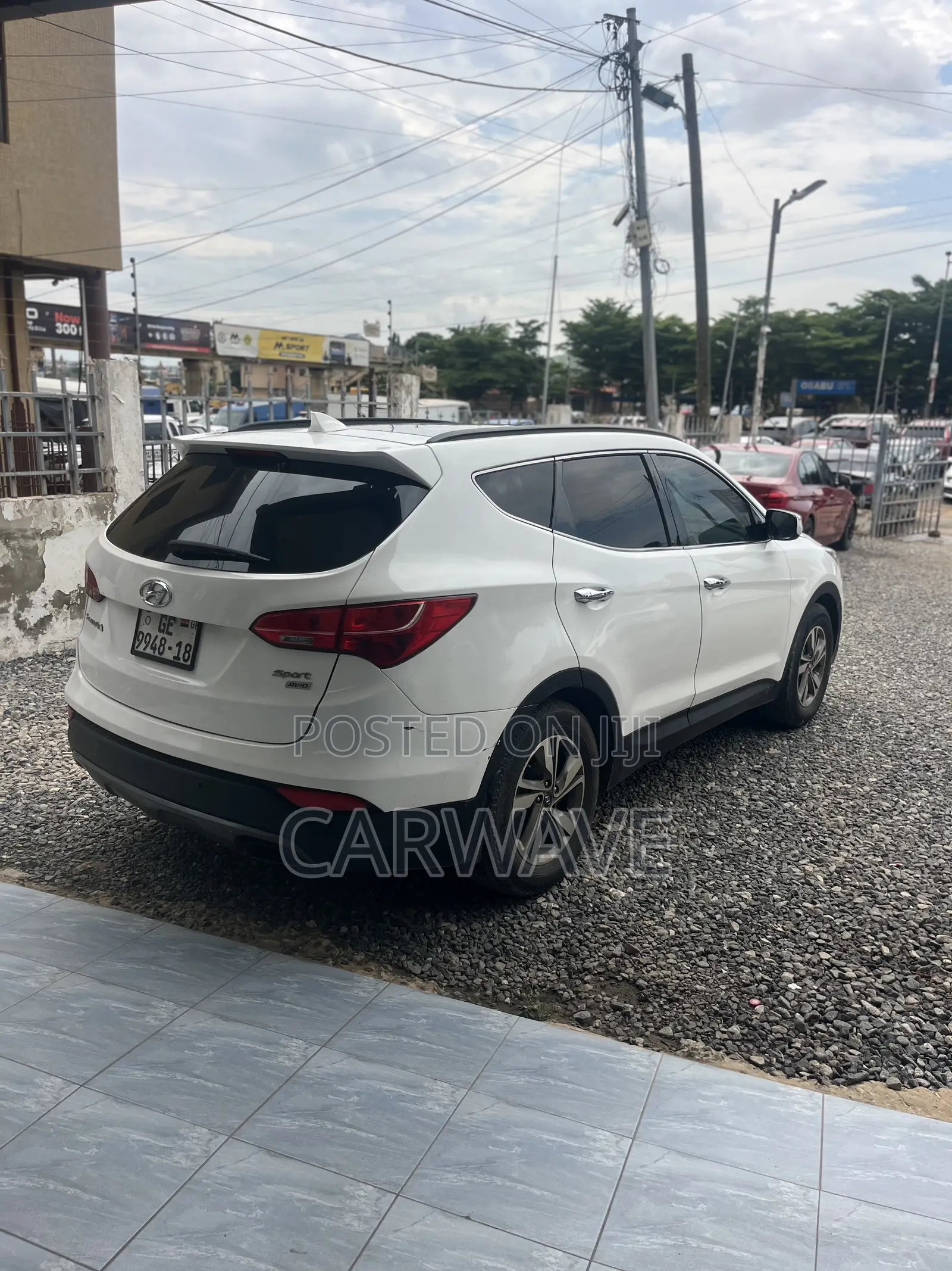 Hyundai Santa Fe Sport 2013 White