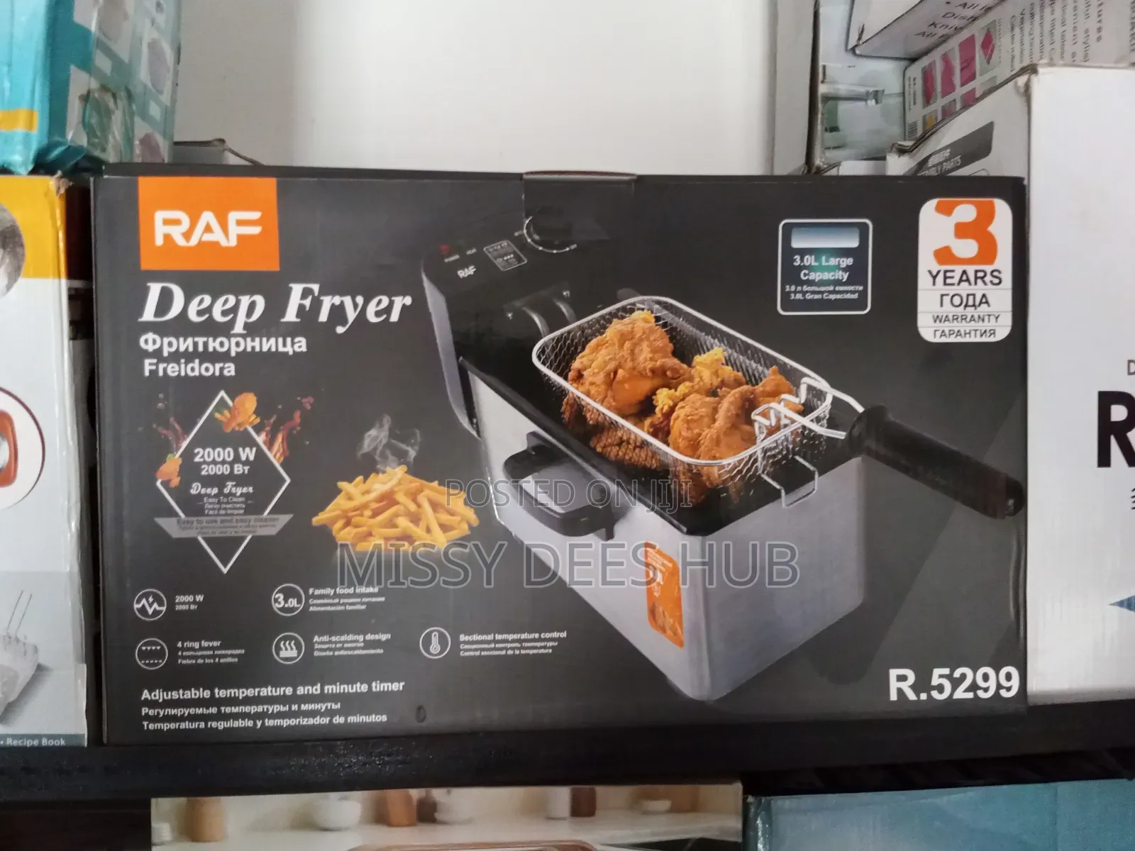 Raf 3l Deep Fryer