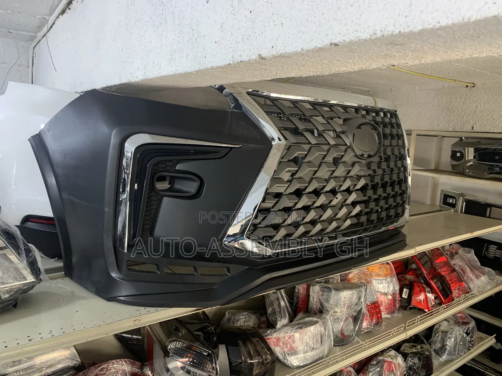 Toyota Fortuner 2020 -2024 (Lexus Style) Front and Back Bumper