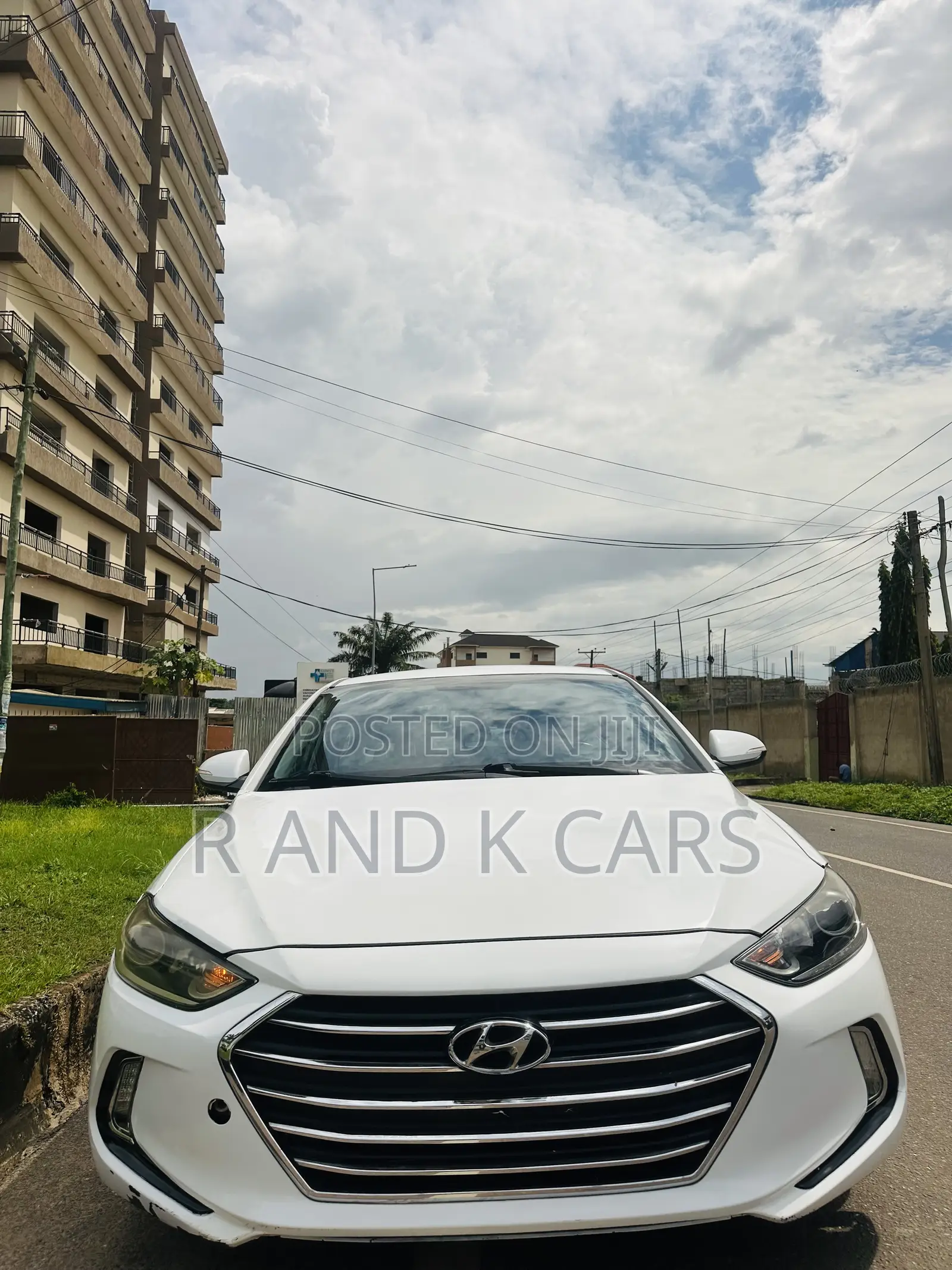 Hyundai Elantra ECO Sedan FWD (1.4L 4cyl 7A) 2017 White