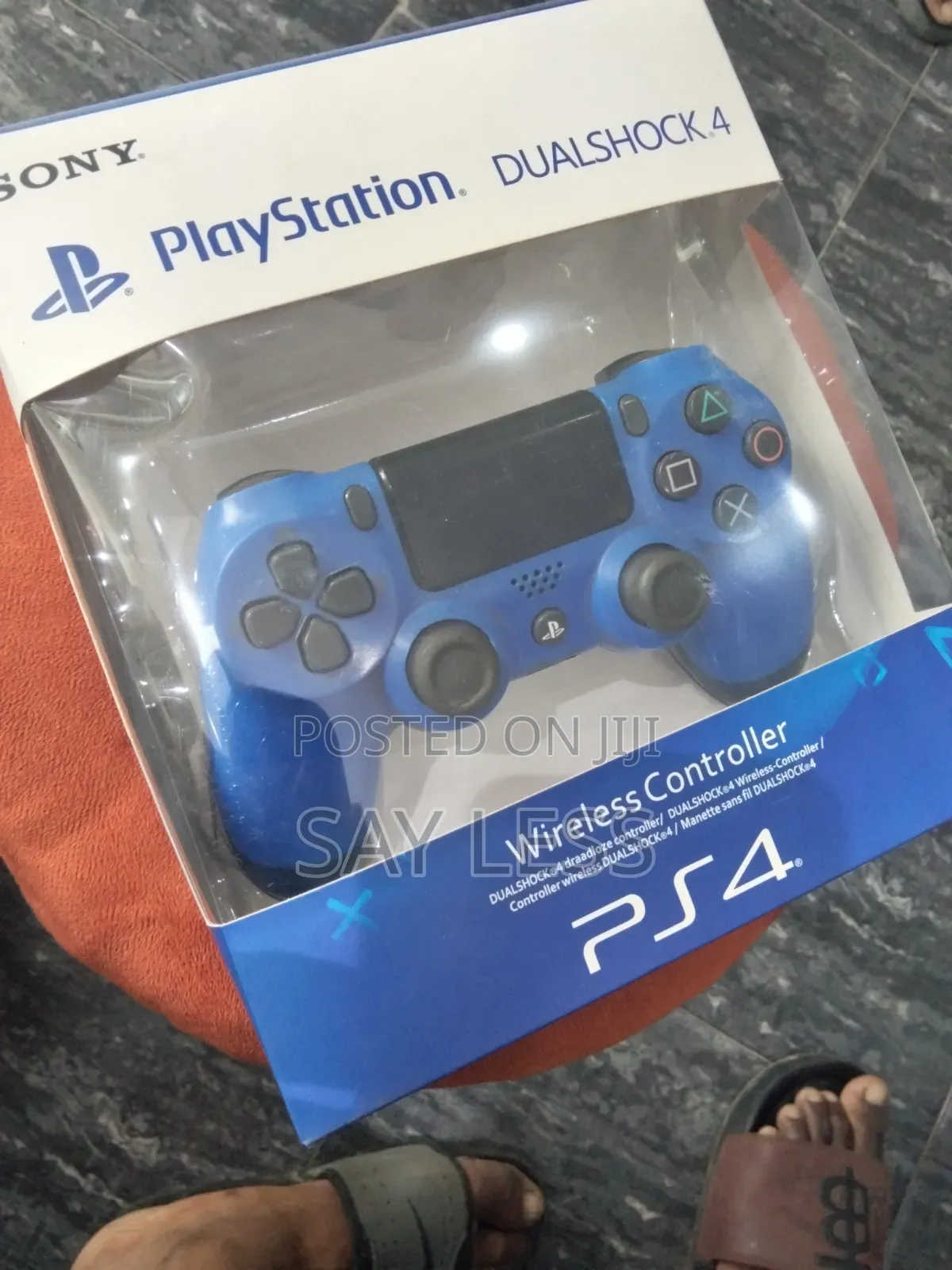 Blue Sony Playstation