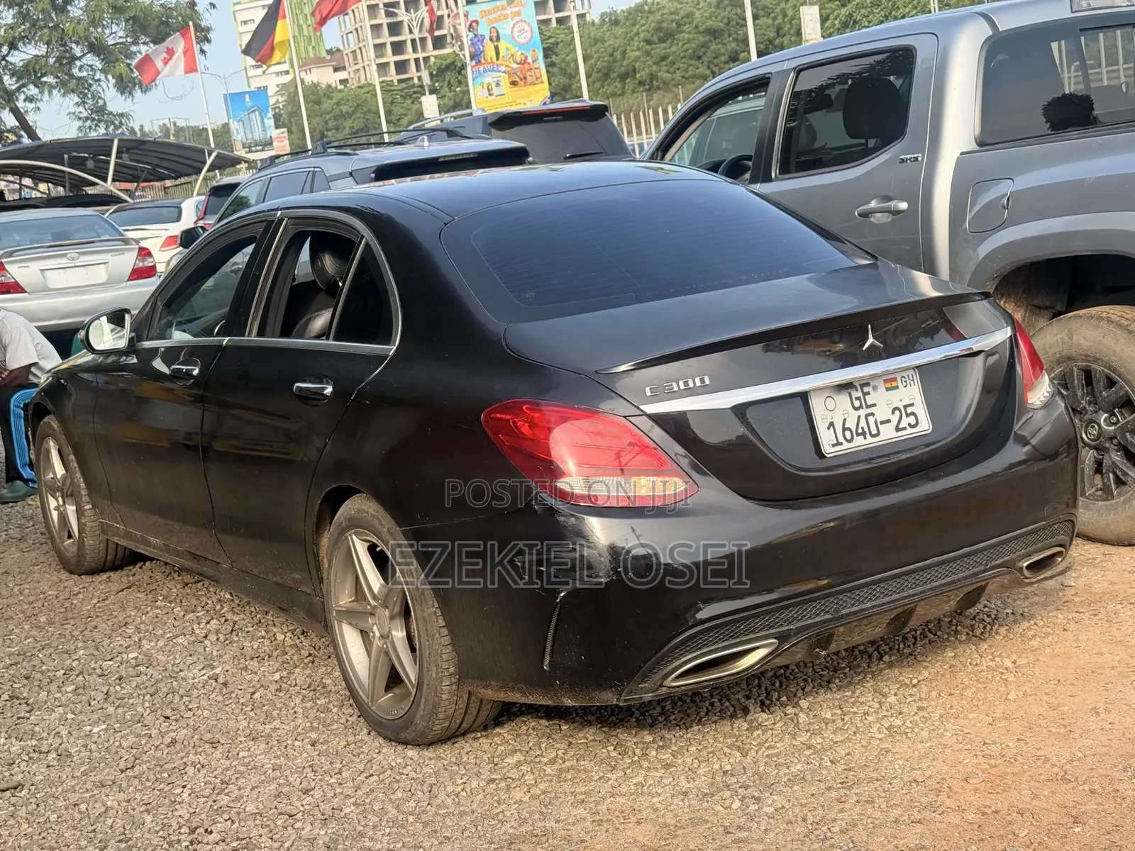 Mercedes-Benz C300 Base 4Matic Sedan AWD (2.0L 4cyl 7A) 2016 Black