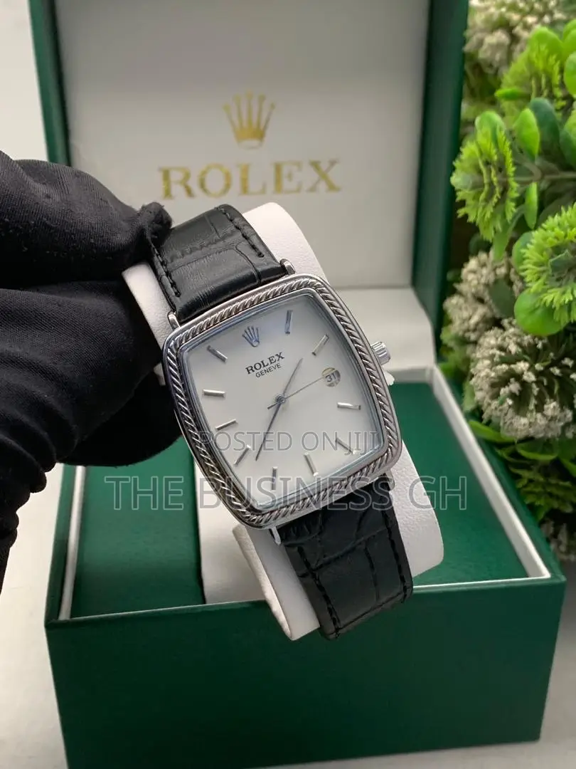 New Rolex Leather Watch Design
