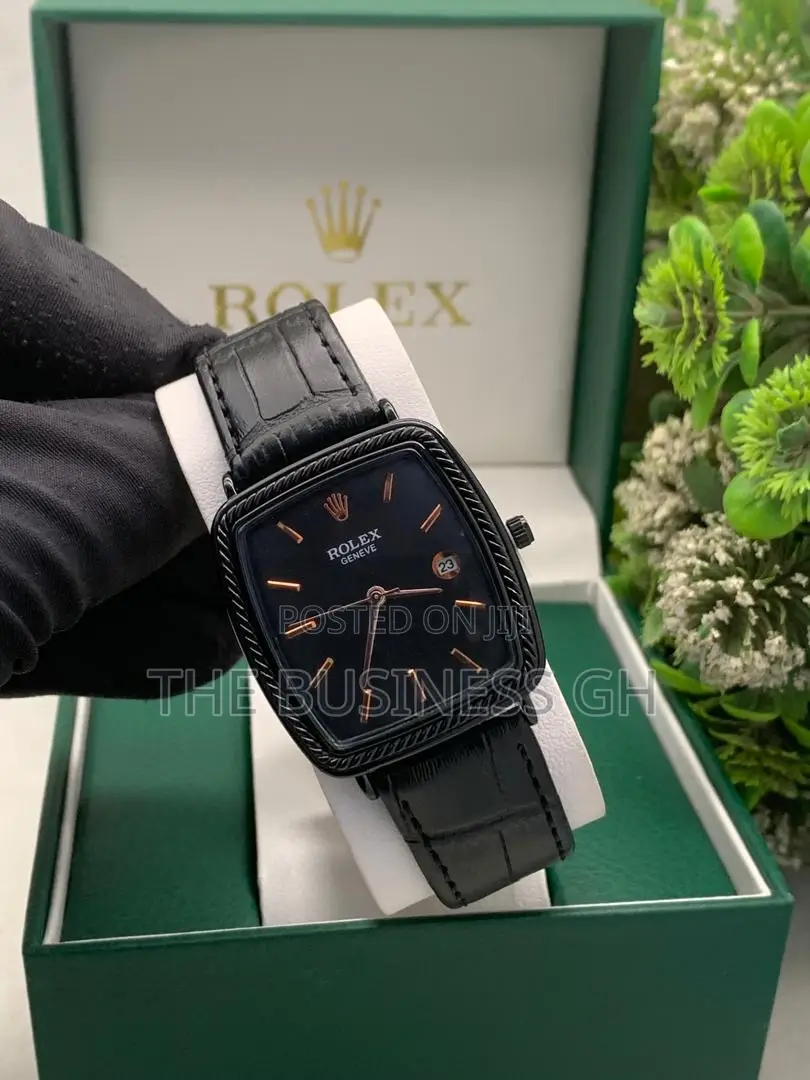 New Rolex Leather Watch Design