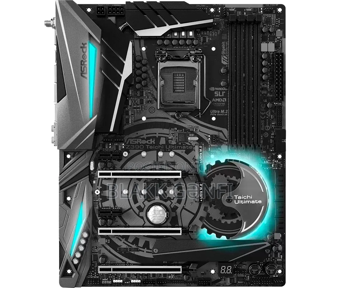 I7- 9th Gen Cpu + Asrock Z390 Taichi RGB Wifi Board