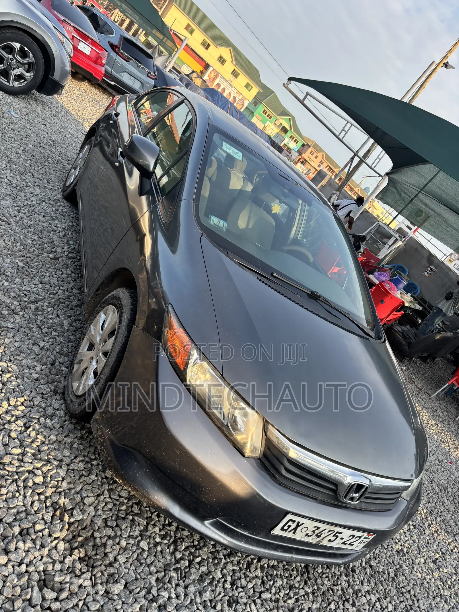 Honda Civic 1.4 3 Door Automatic 2012 Gray