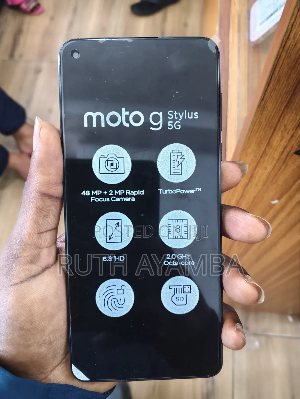 New Motorola Moto G Stylus 5G 128 GB Blue