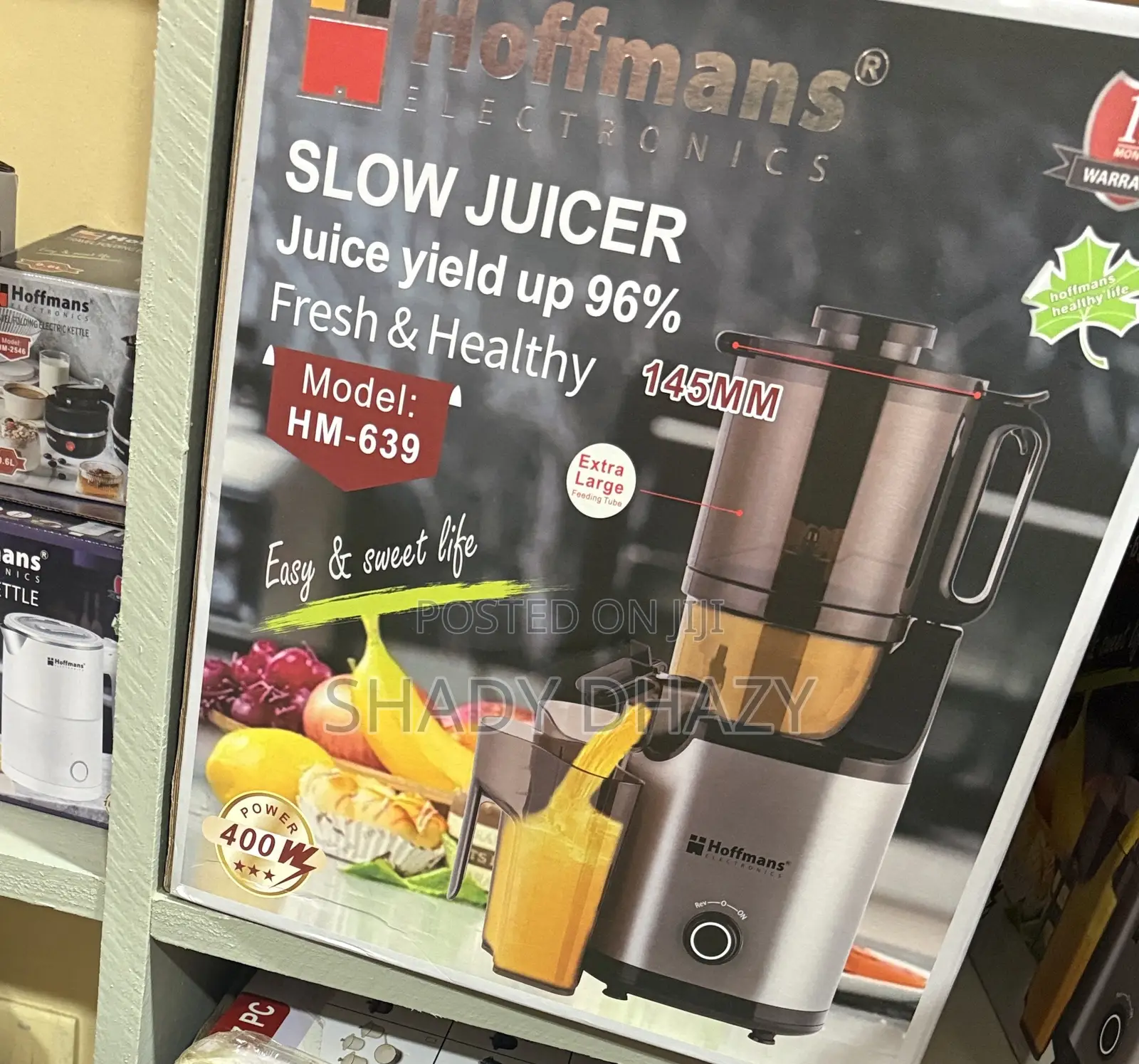 Hoffman Electric Juicer – High Performance Durable