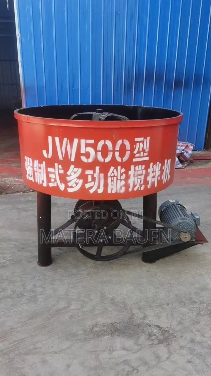 Concrete Mixer, Pan Mixer for Block Factory