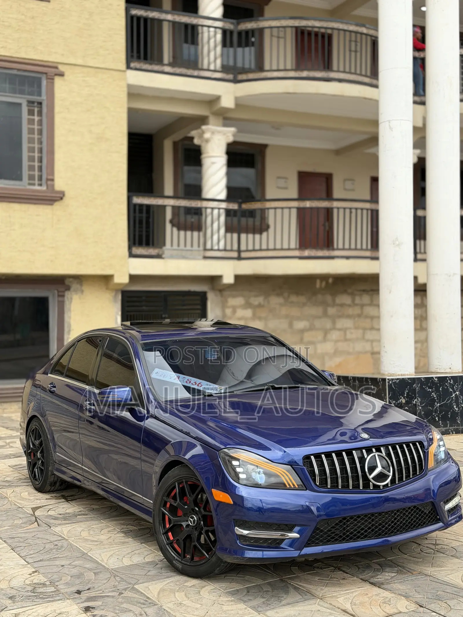 Mercedes-Benz C250 2014 Blue