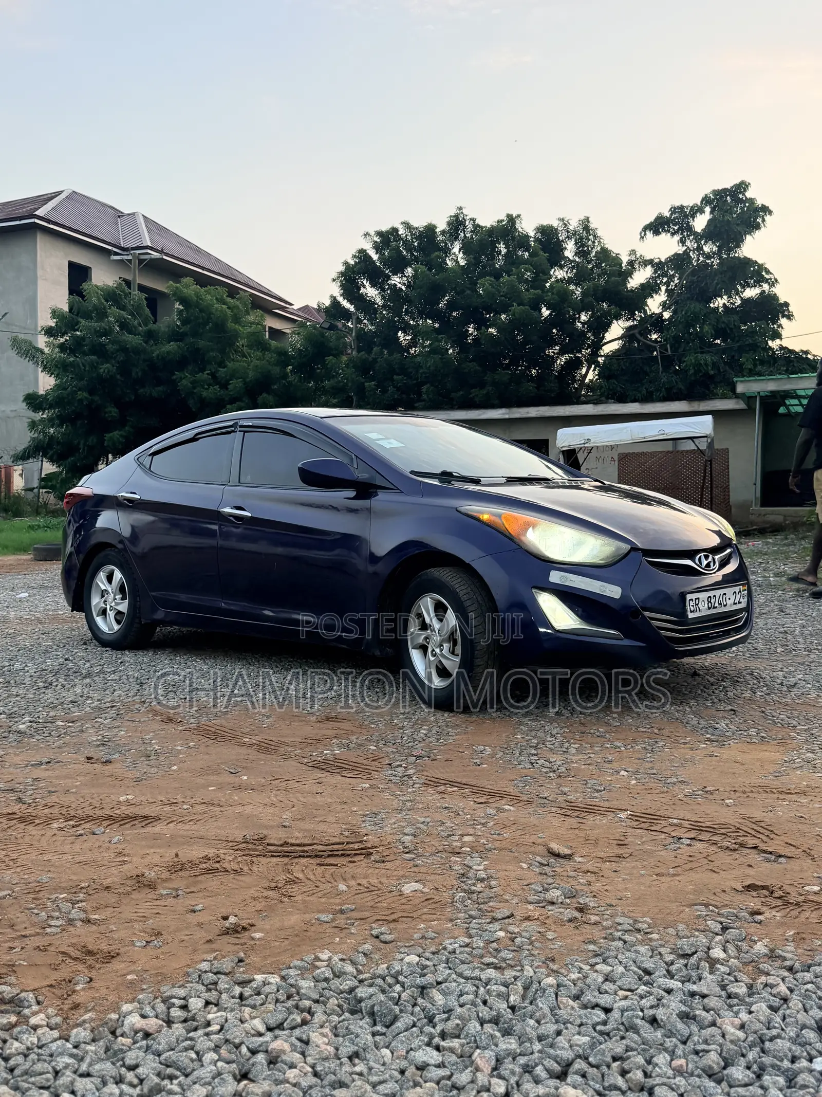 Hyundai Elantra 2013 Blue