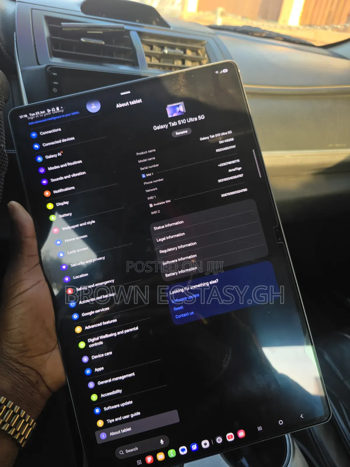 Samsung Galaxy Tab S10 Ultra 256 GB Silver