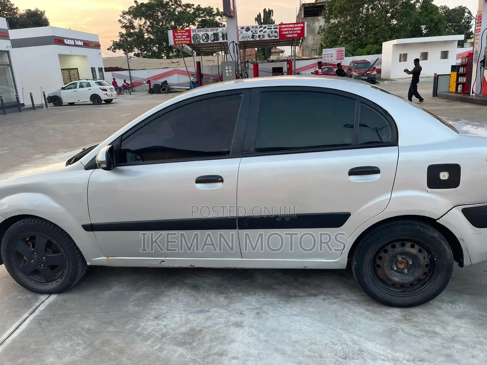 Kia Rio 2010 Silver