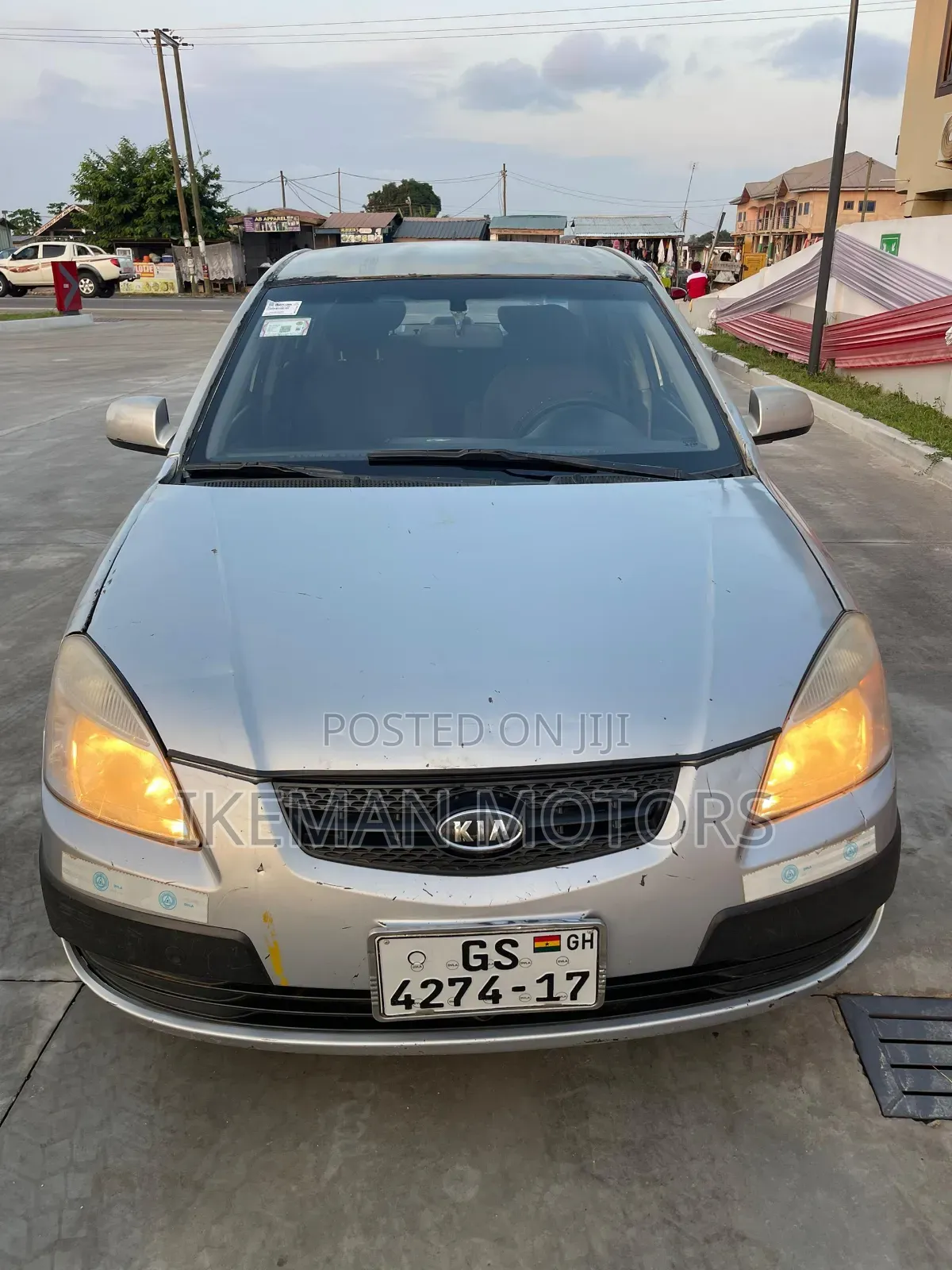 Kia Rio 2010 Silver