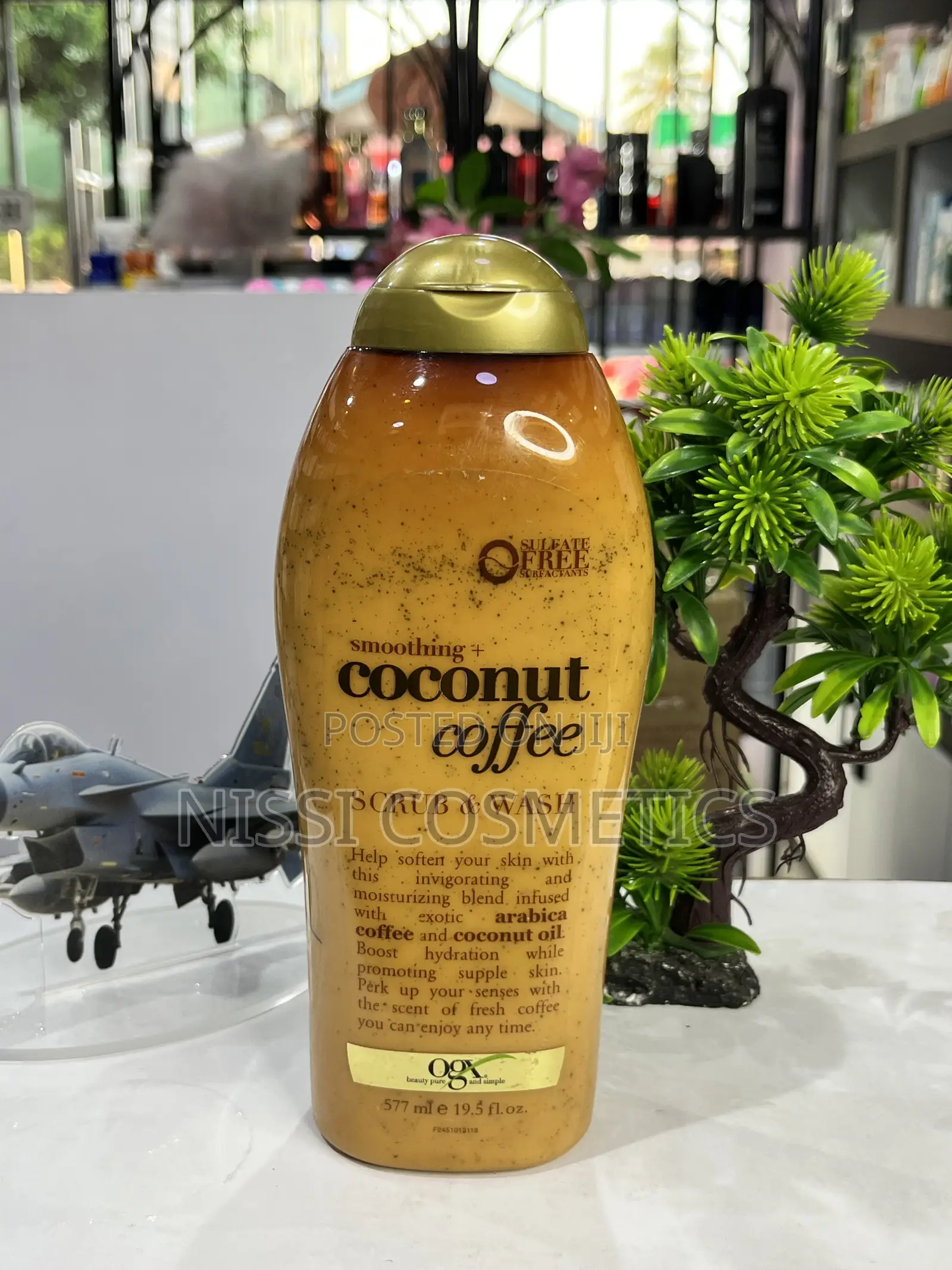 Coconut Coffee Scrub and Body Wash