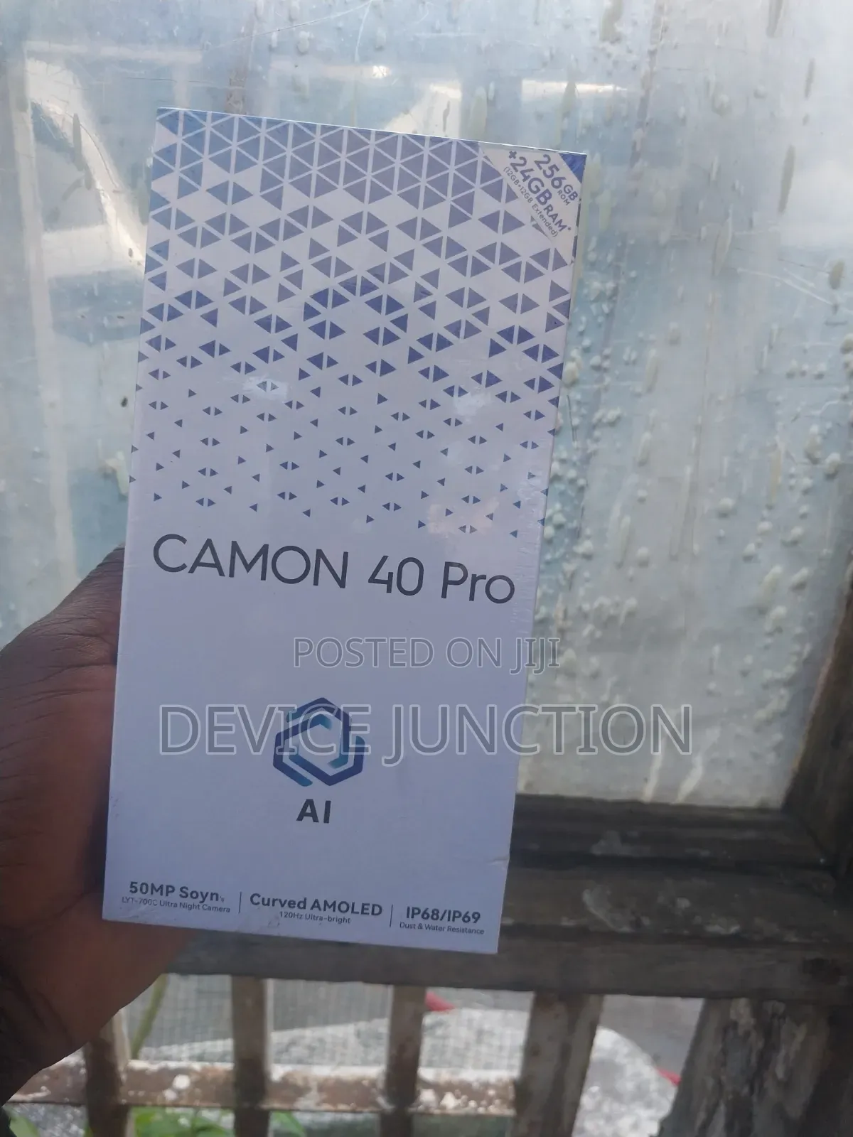 New Tecno Camon 40 Pro 5G 256 GB Black