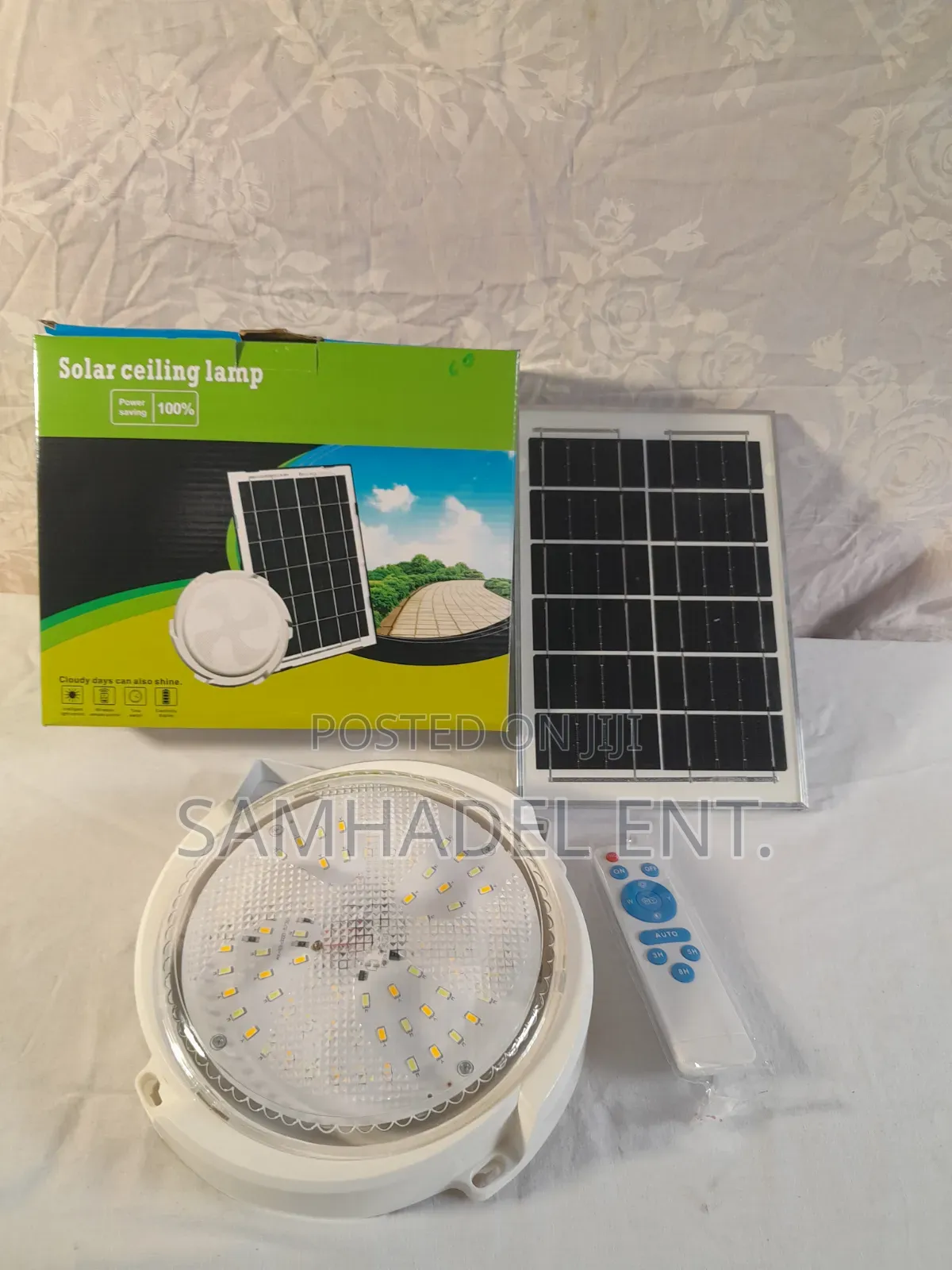 60watts Solar Ceiling Lights With Remote Control